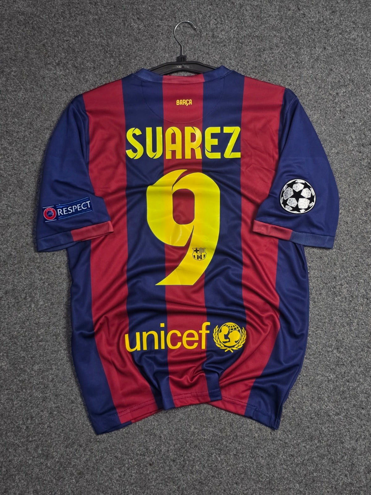 FC Barcelona 2014-15 UCL FINAL (SUAREZ) JERSEY