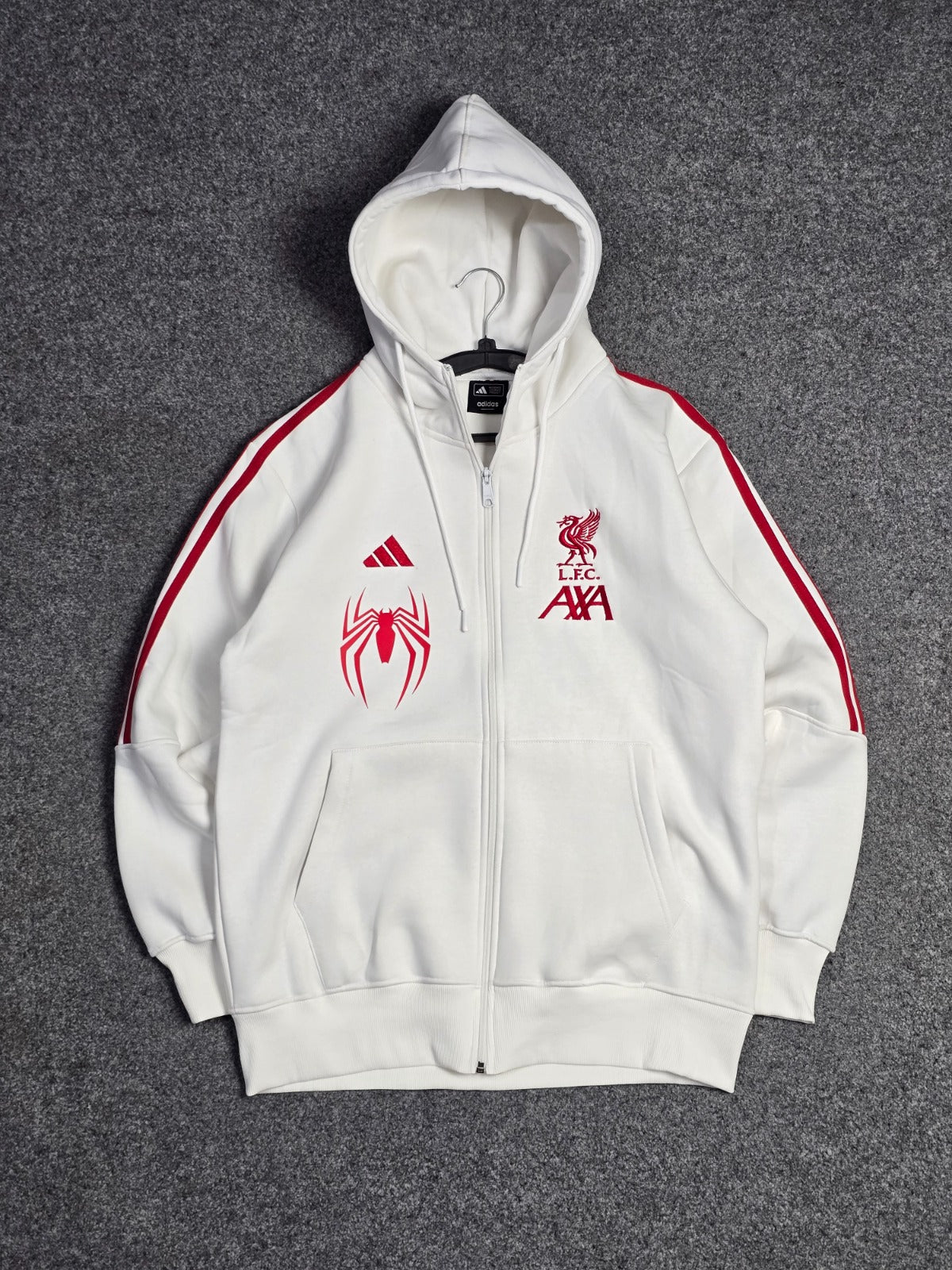 LIVERPOOL WHITE SPIDY EDITION HOODIE