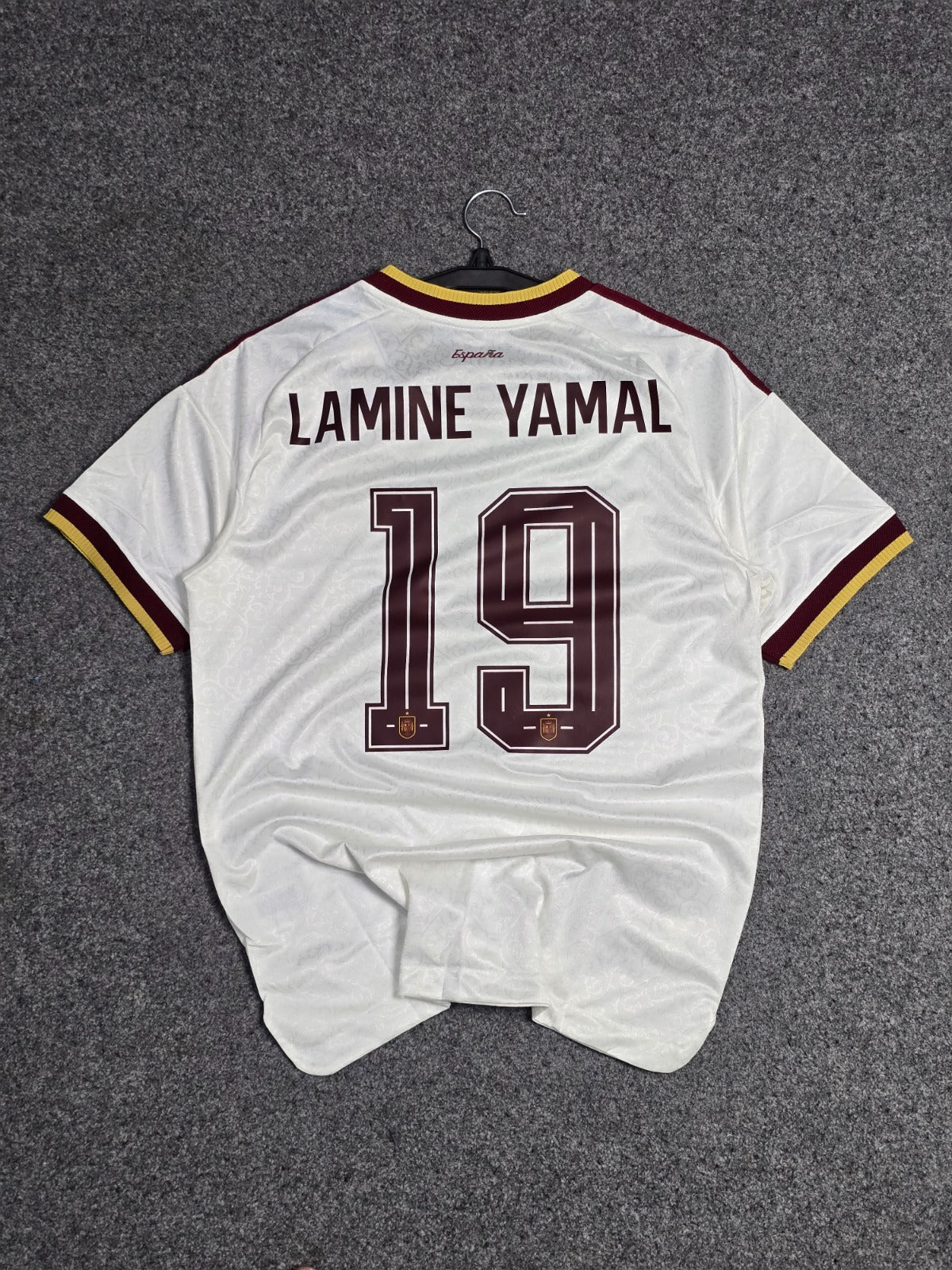 (LAMINE YAMAL) SPAIN AWAY WORLD CUP 2026 WINNER (2 STAR) JERSEY