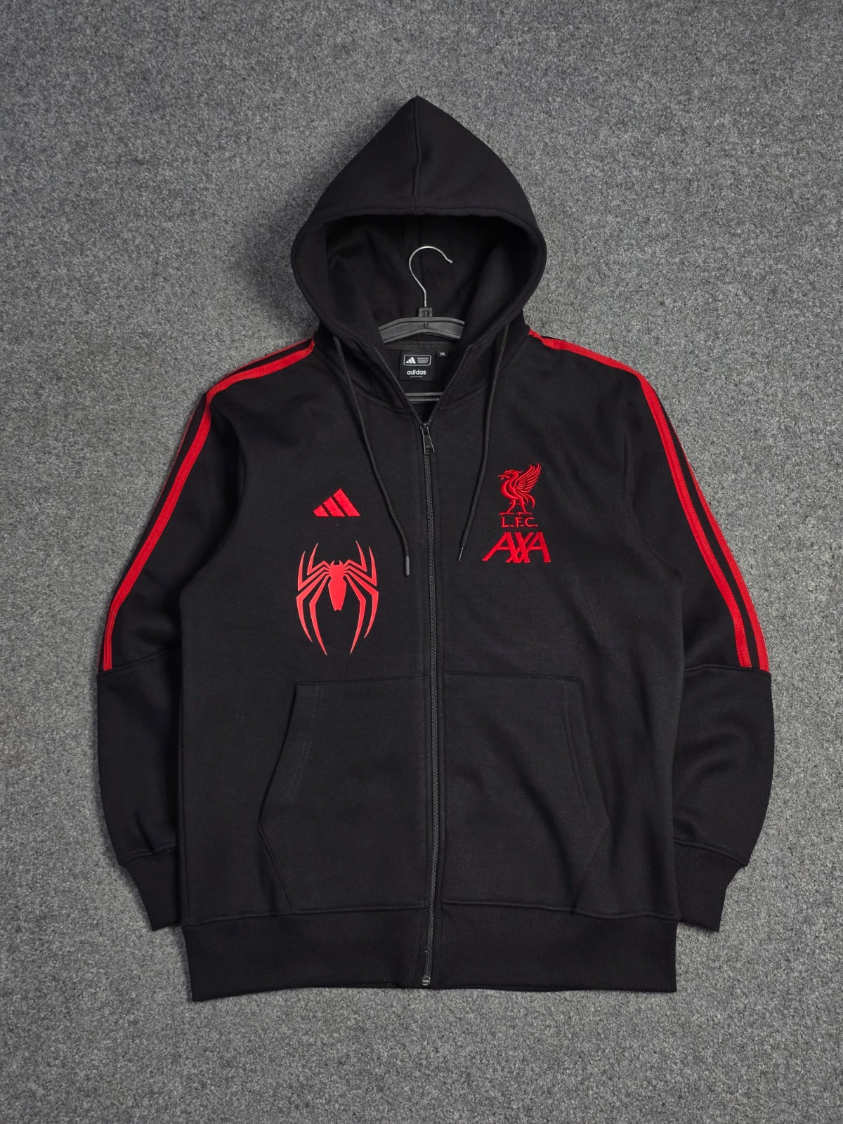 LIVERPOOL BLACK SPIDY EDITION ZIPPER