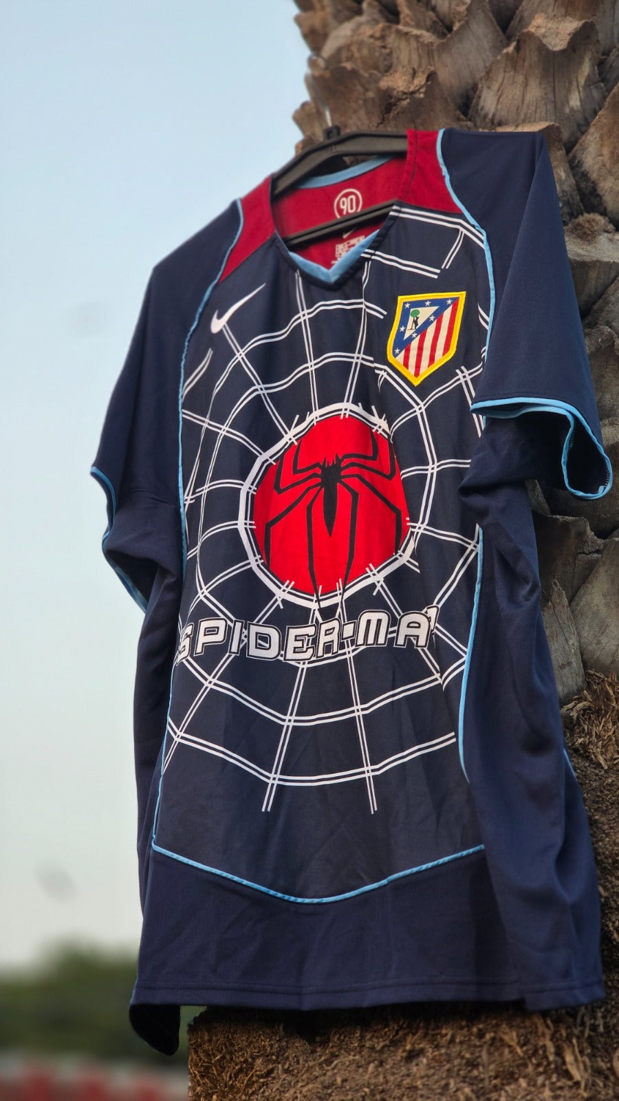 ATLATICO MADRID 2004-05 SPIDERMAN AWAY