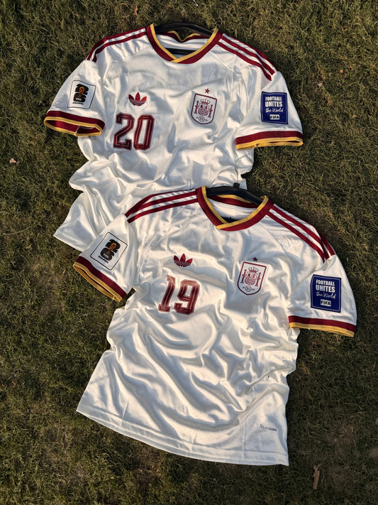 SPAIN AWAY LAMINE YAMAL PLAYER EDITION JERSEY