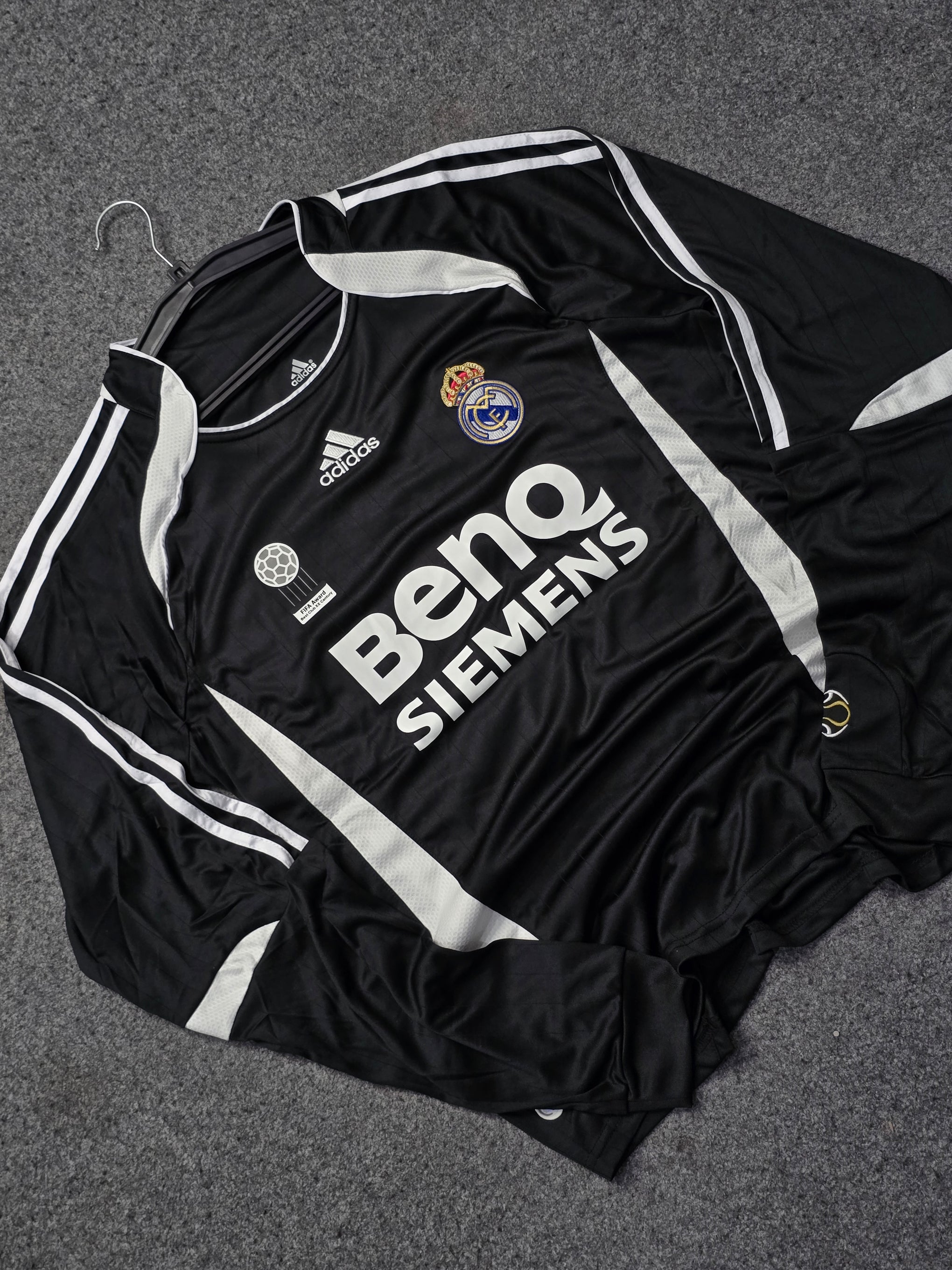 REAL MADRID 2006-07 AWAY FULL SLEEVE