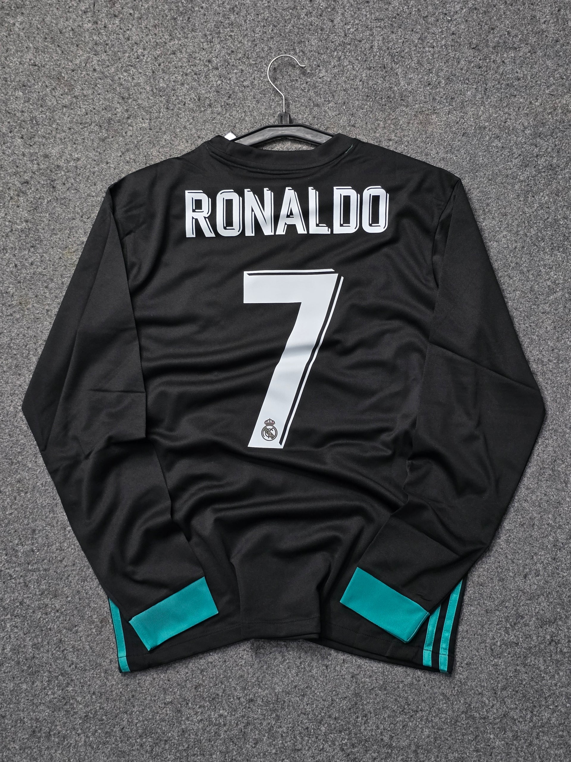 REA MADRID 2017-18 AWAY FULL SLEEVE RONALDO