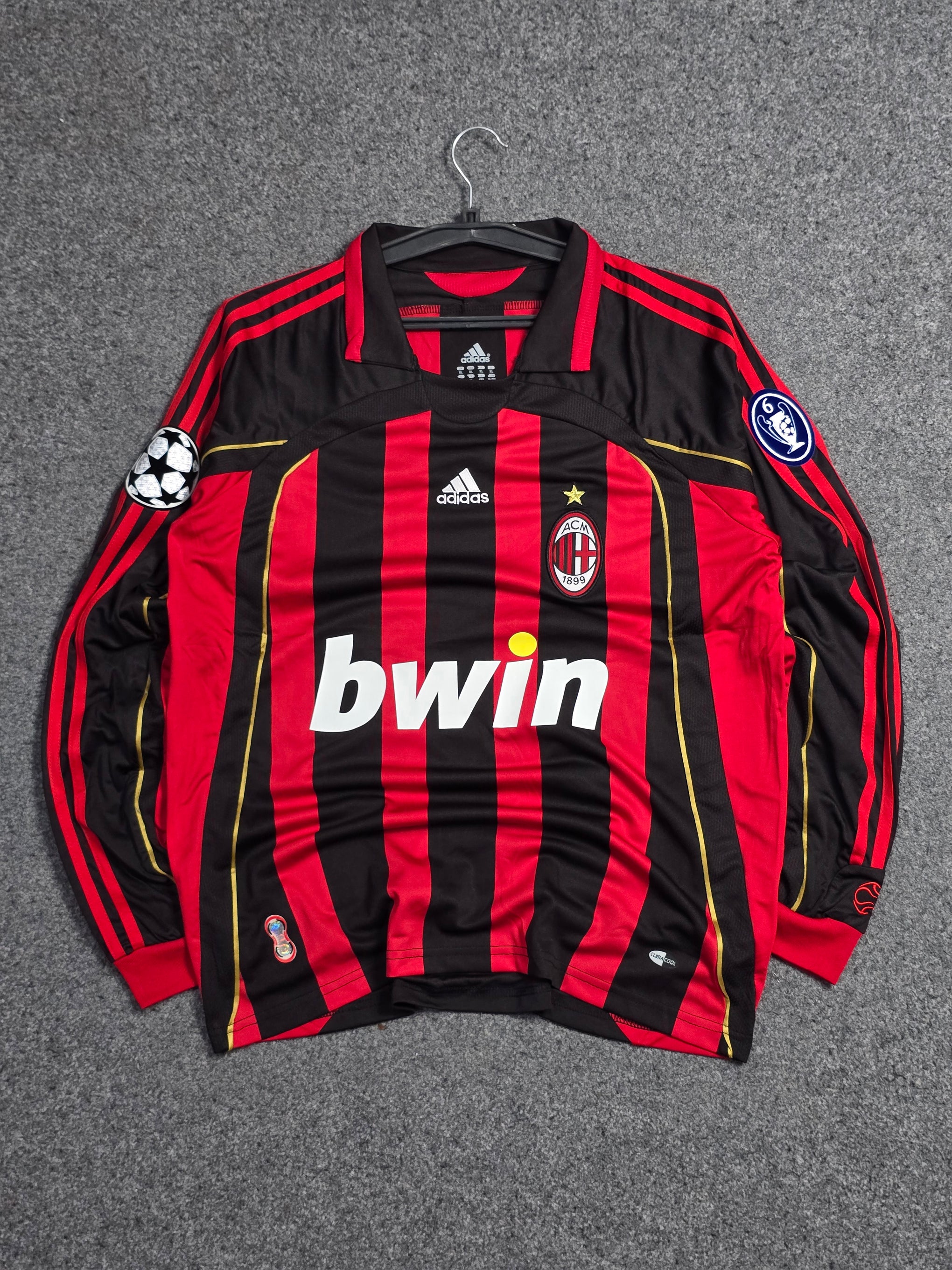 AC MILAN 2006-07 HOME (MALDINI) FULL SLEEVE