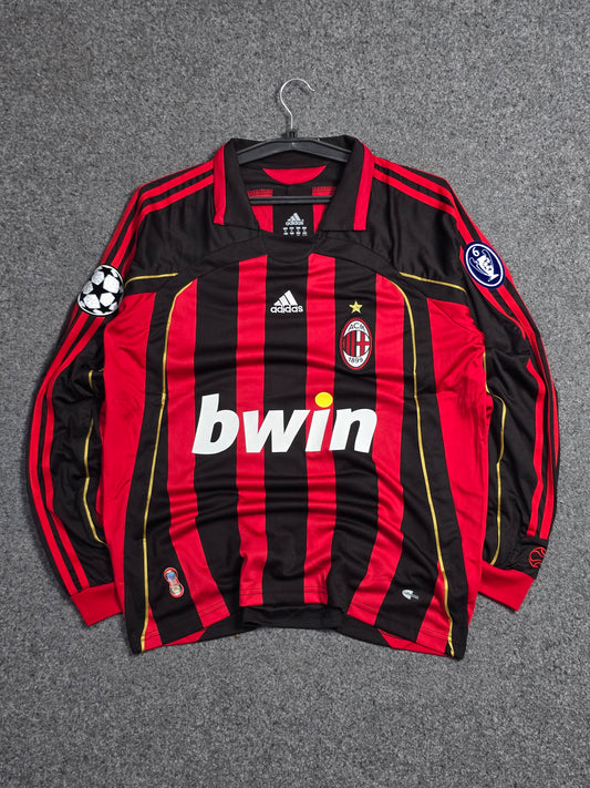 AC MILAN 2006-07 HOME (MALDINI) FULL SLEEVE
