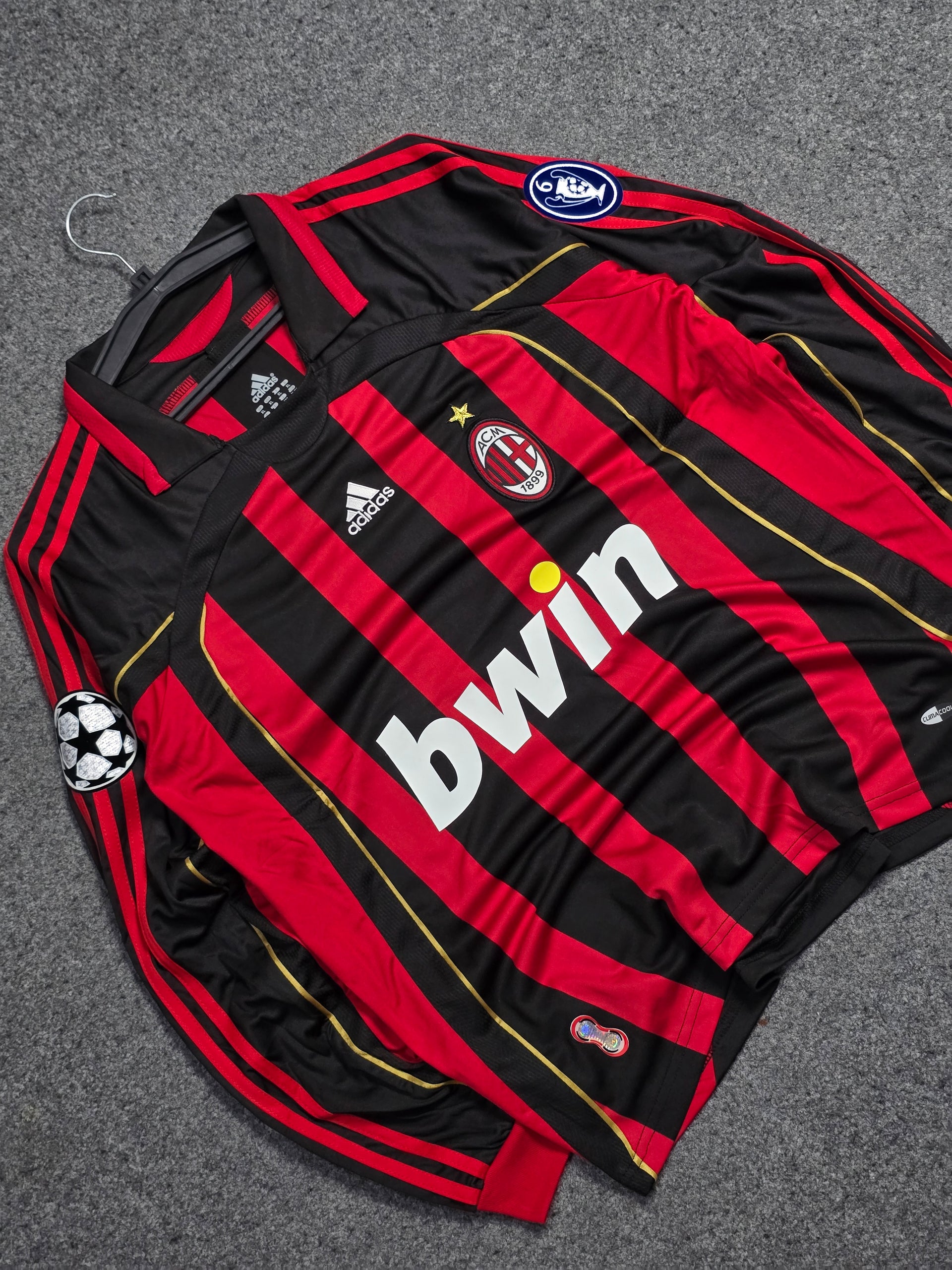 AC MILAN 2006-07 HOME (MALDINI) FULL SLEEVE