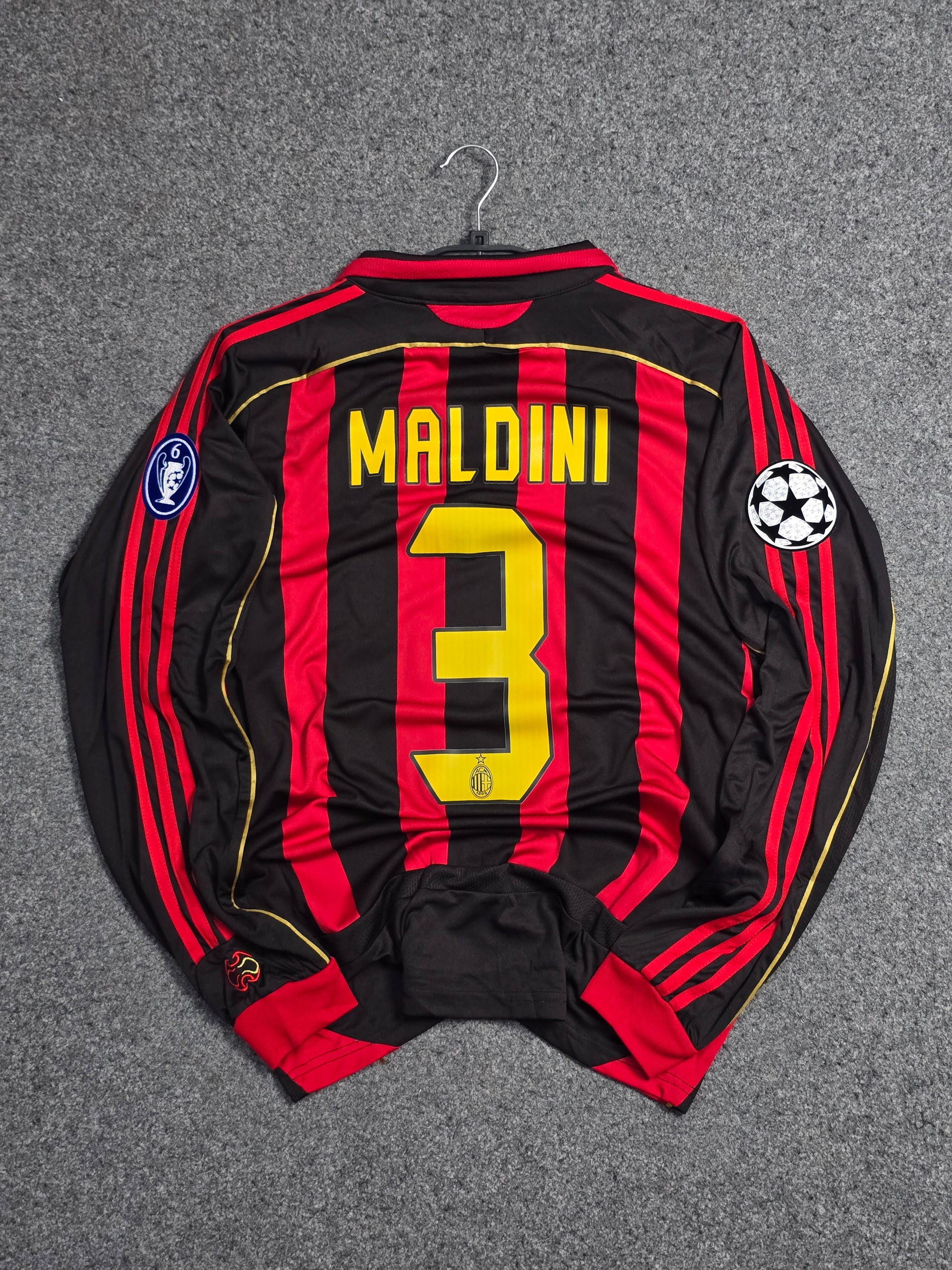 AC MILAN 2006-07 HOME (MALDINI) FULL SLEEVE