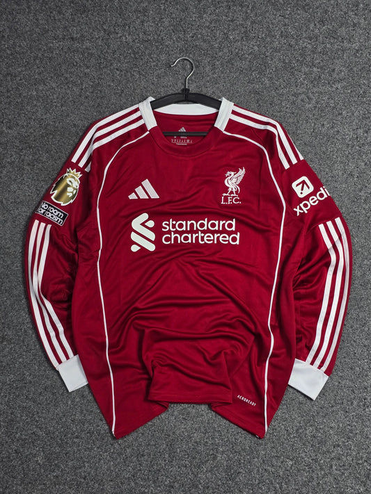 LIVERPOOL 2025-26 HOME FULL SLEEVE