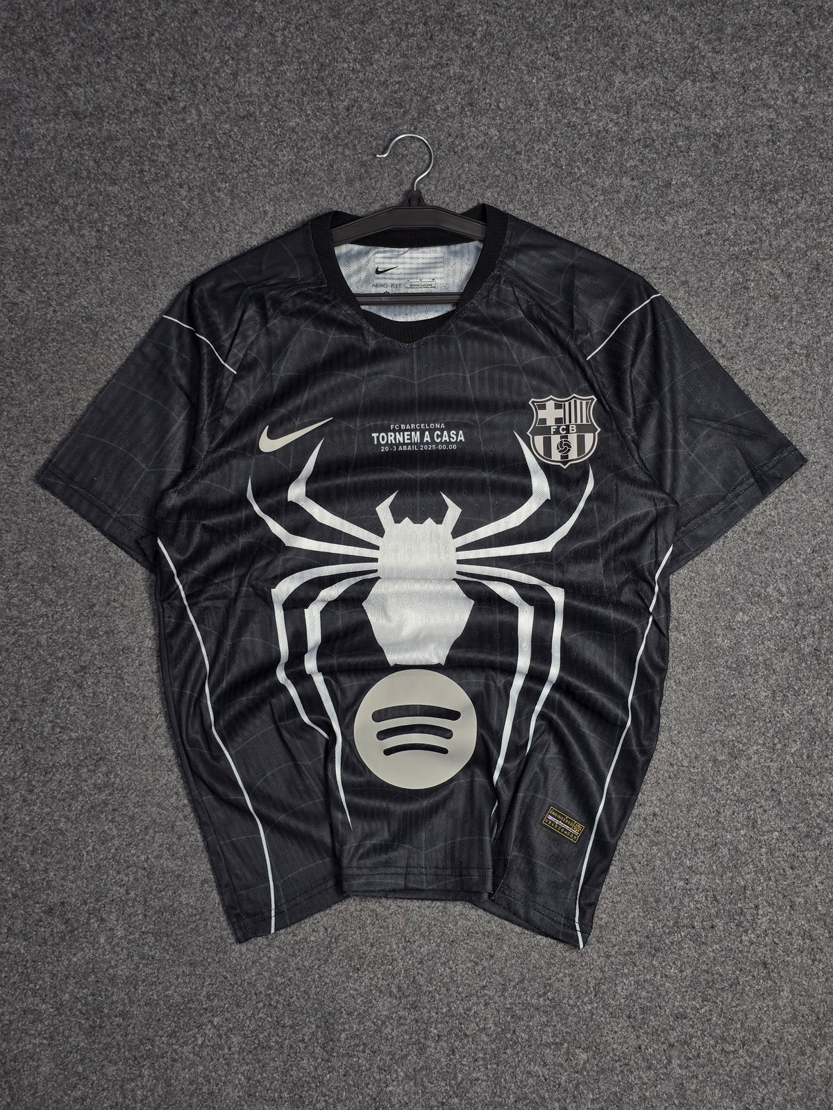 FCB SPIDY SPECIAL JERSEY (BLACK) EDITION