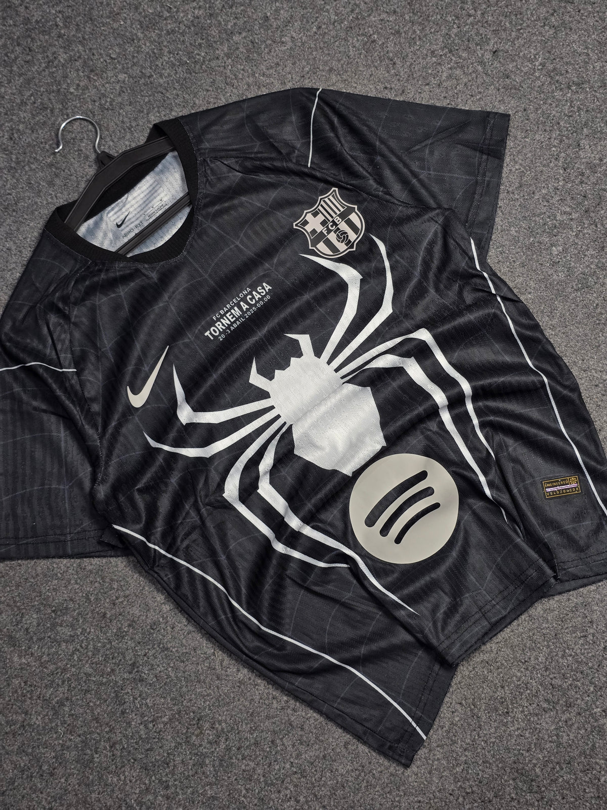 FCB SPIDY SPECIAL JERSEY (BLACK) EDITION