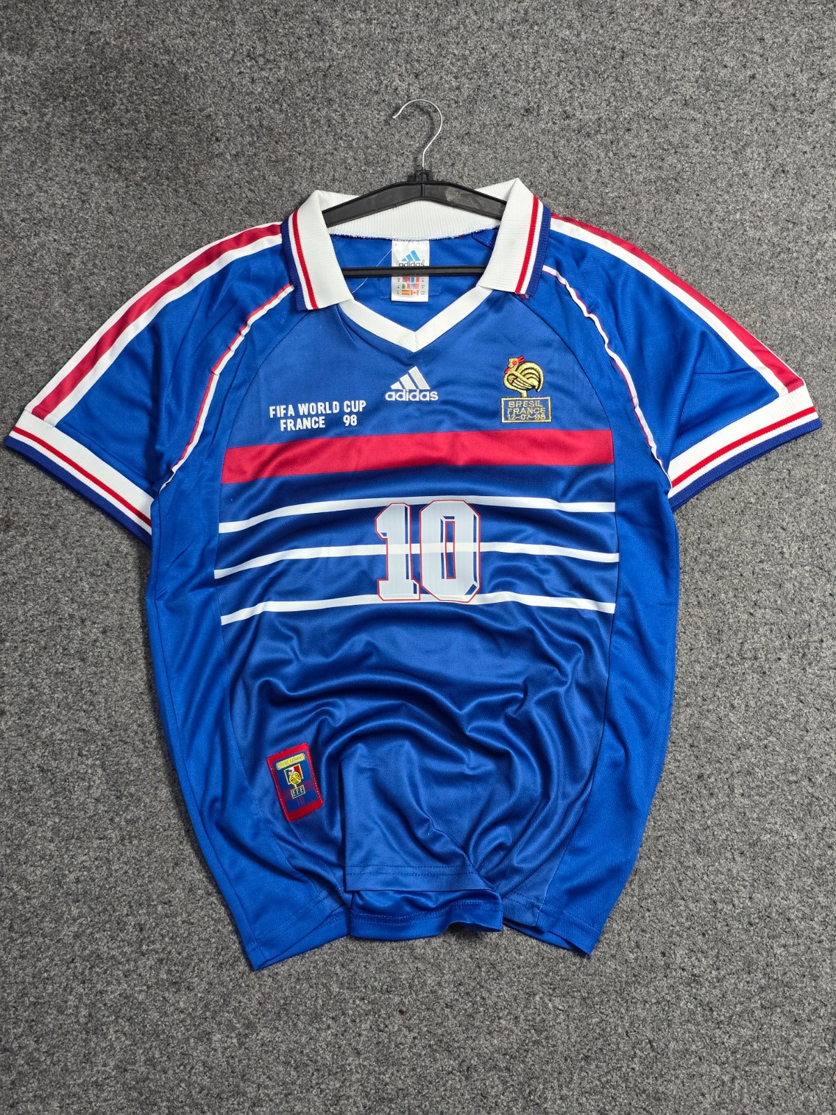 FRANCE HOME WORLD CUP FINAL 1998 (ZIDANE)