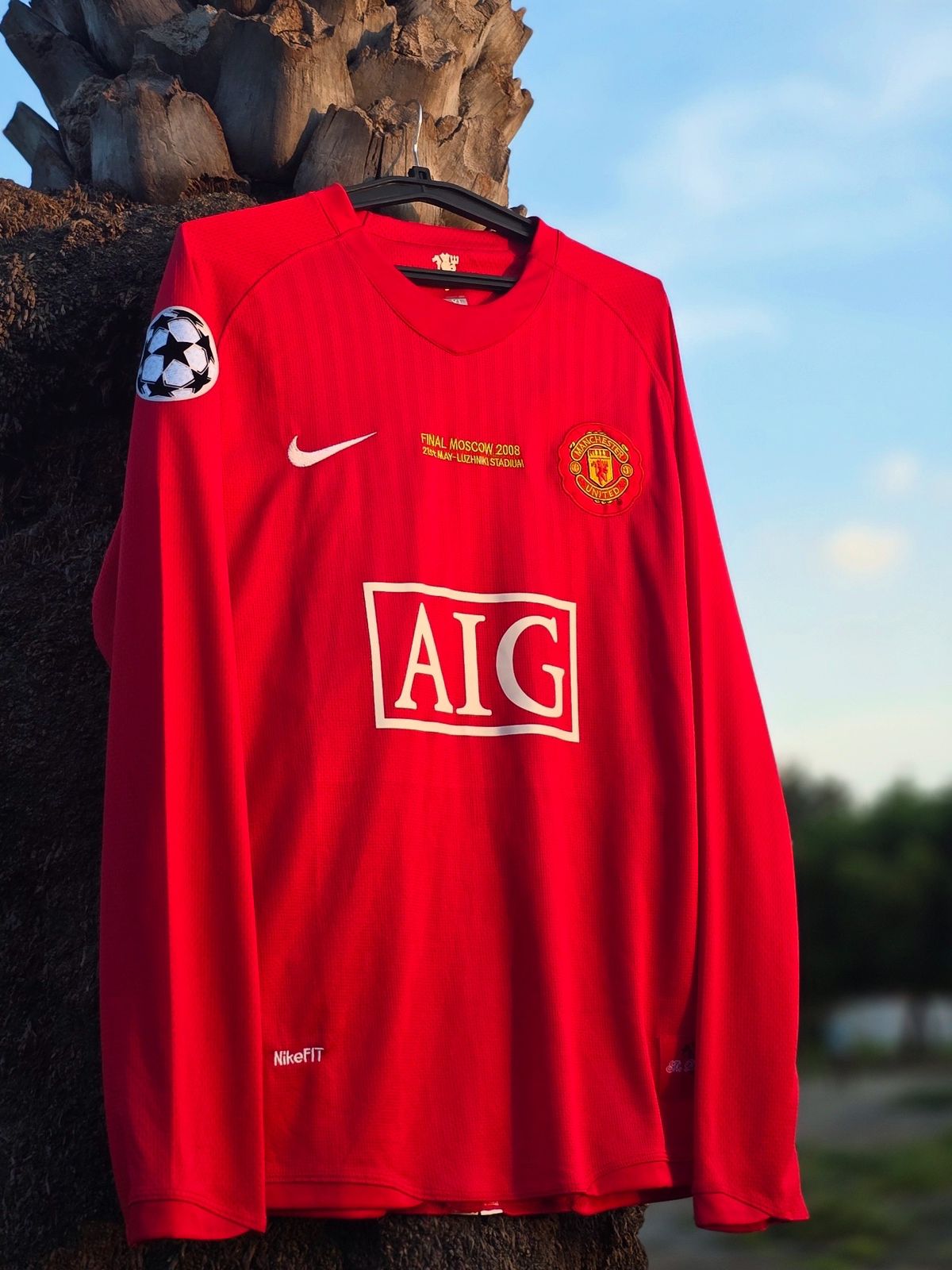 MAN UNITED 2007-08 HOME (RONALDO) FULL SLEEVE
