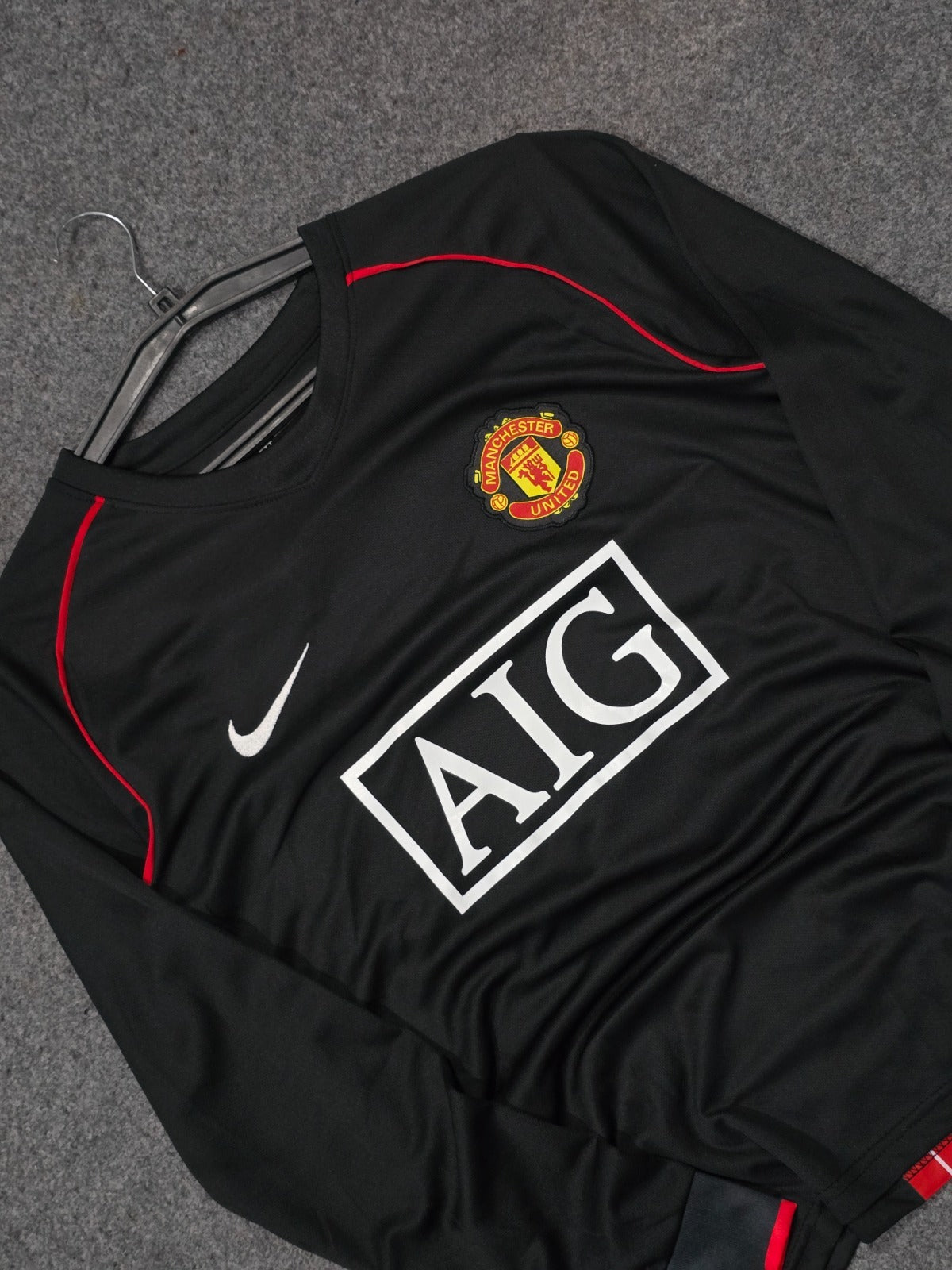MAN UNITED 2007-08 AWAY (RONALDO) FULL SLEEVE