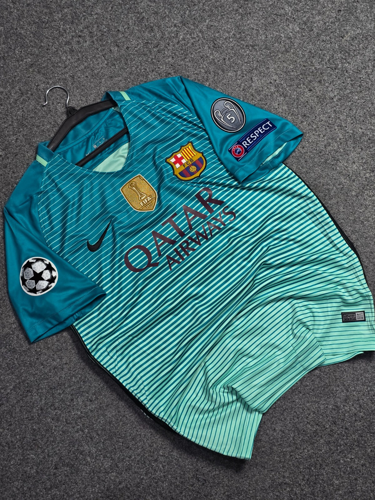 FCB 2016-17 THIRD MESSI JERSEY