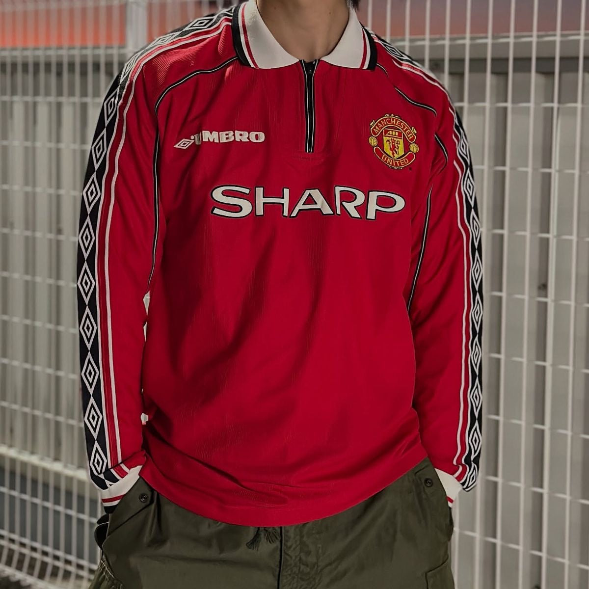 MAN UNITED 1998 HALF SLEEVE (BECKHAM)