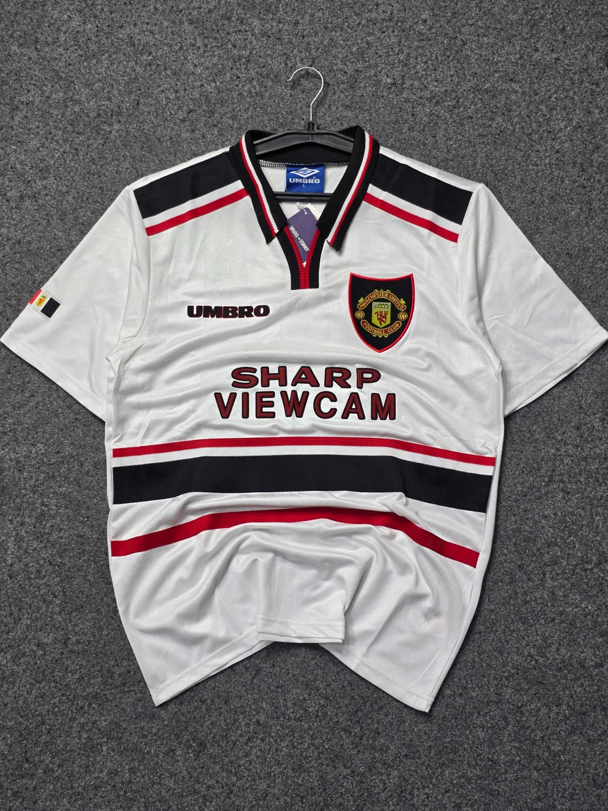 MAN UNITED 1998-99 AWAY SHARP (BECKHAM)