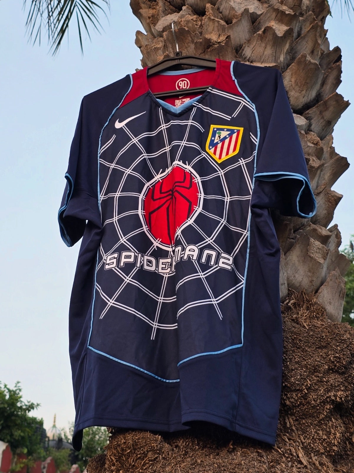 ATLATICO MADRID 2004-05 SPIDERMAN AWAY