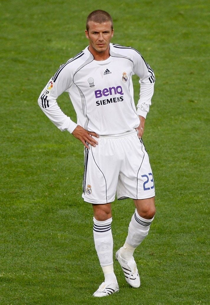 REAL MADRID 2006-07 HOME (BECKHAM)