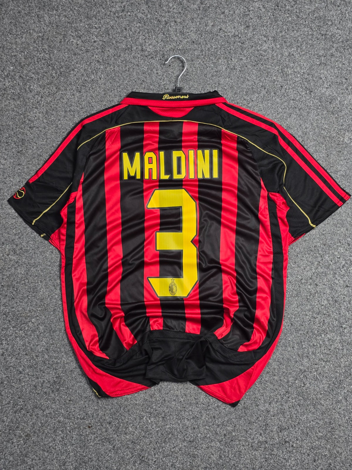 AC MILAN 2006-07 HOME (MALDINI) HALF SLEEVE