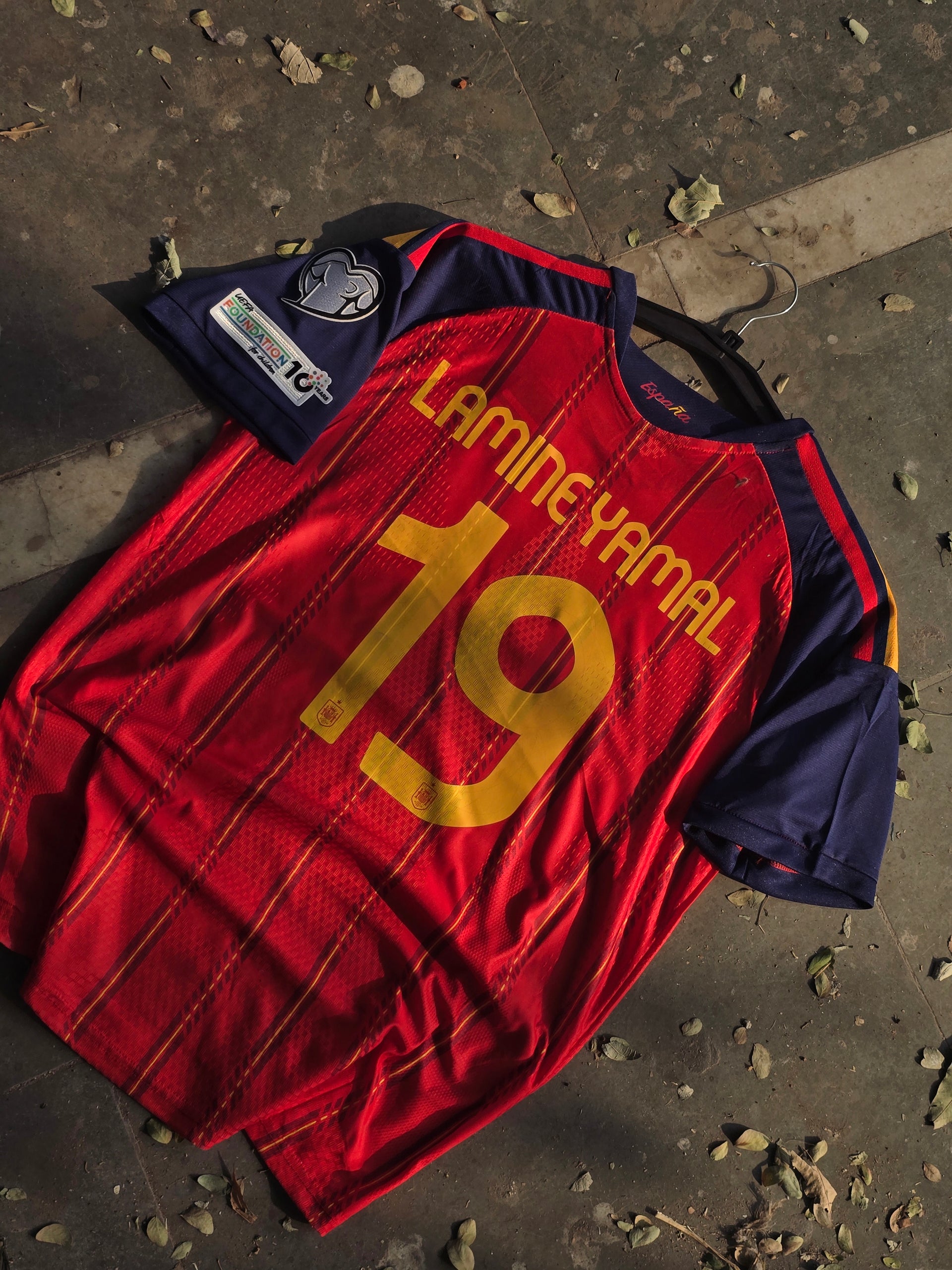 Lamine Yamal 19 Spain 2026 Home Jersey Player Edition