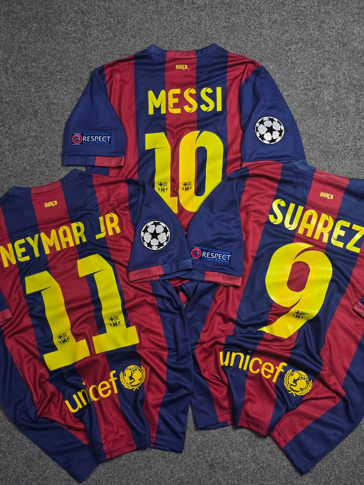 FC Barcelona 2014-15 UCL FINAL (SUAREZ) JERSEY