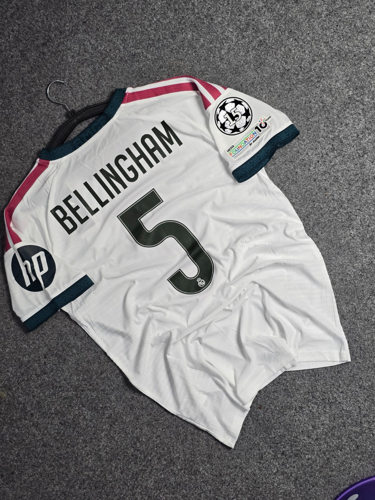 REAL MADRID 26-27 HOME PLAYER VERSION (BELLINGHAM) HALF SLEEVE