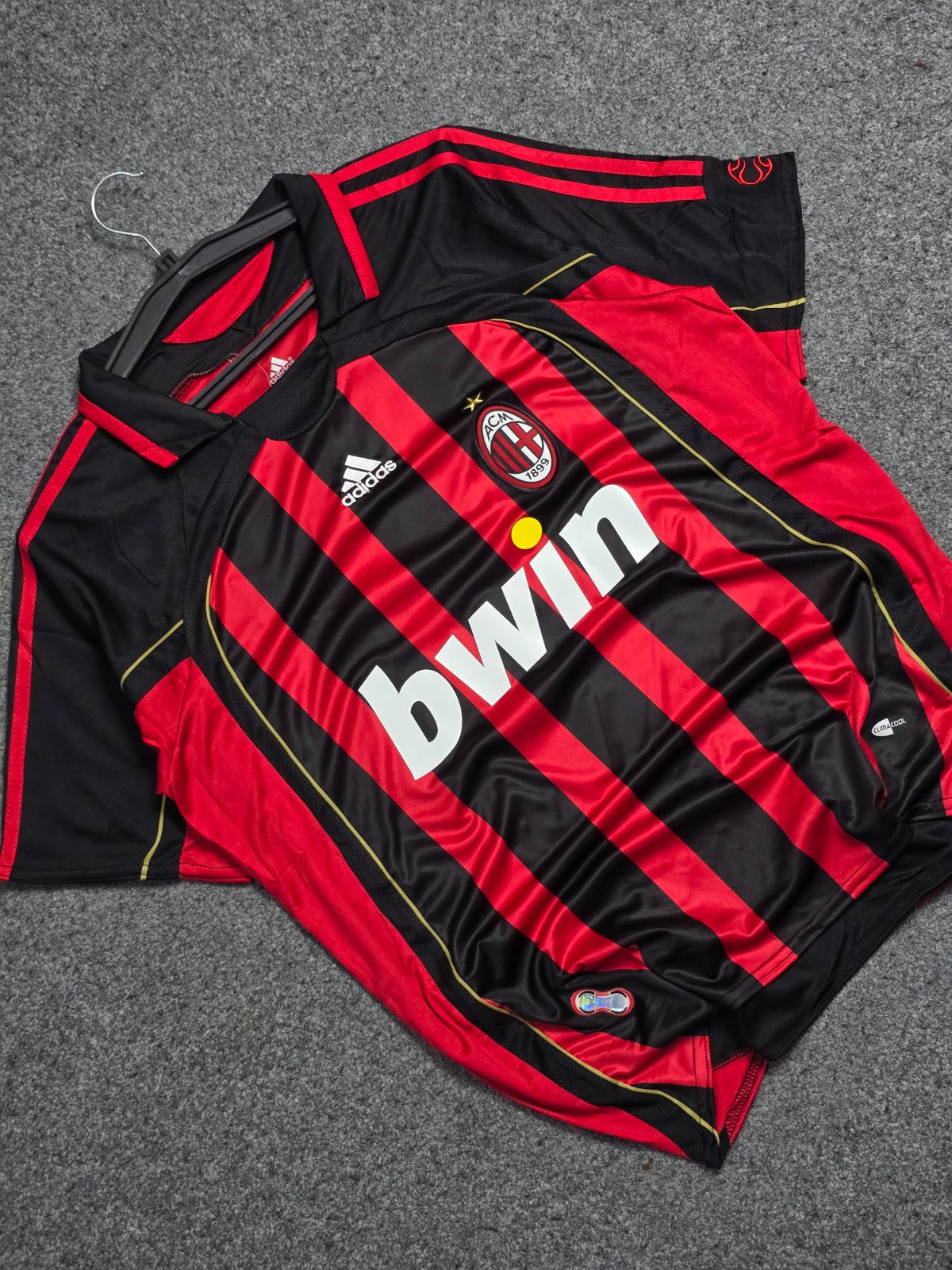 AC MILAN 2006-07 HOME (MALDINI) HALF SLEEVE