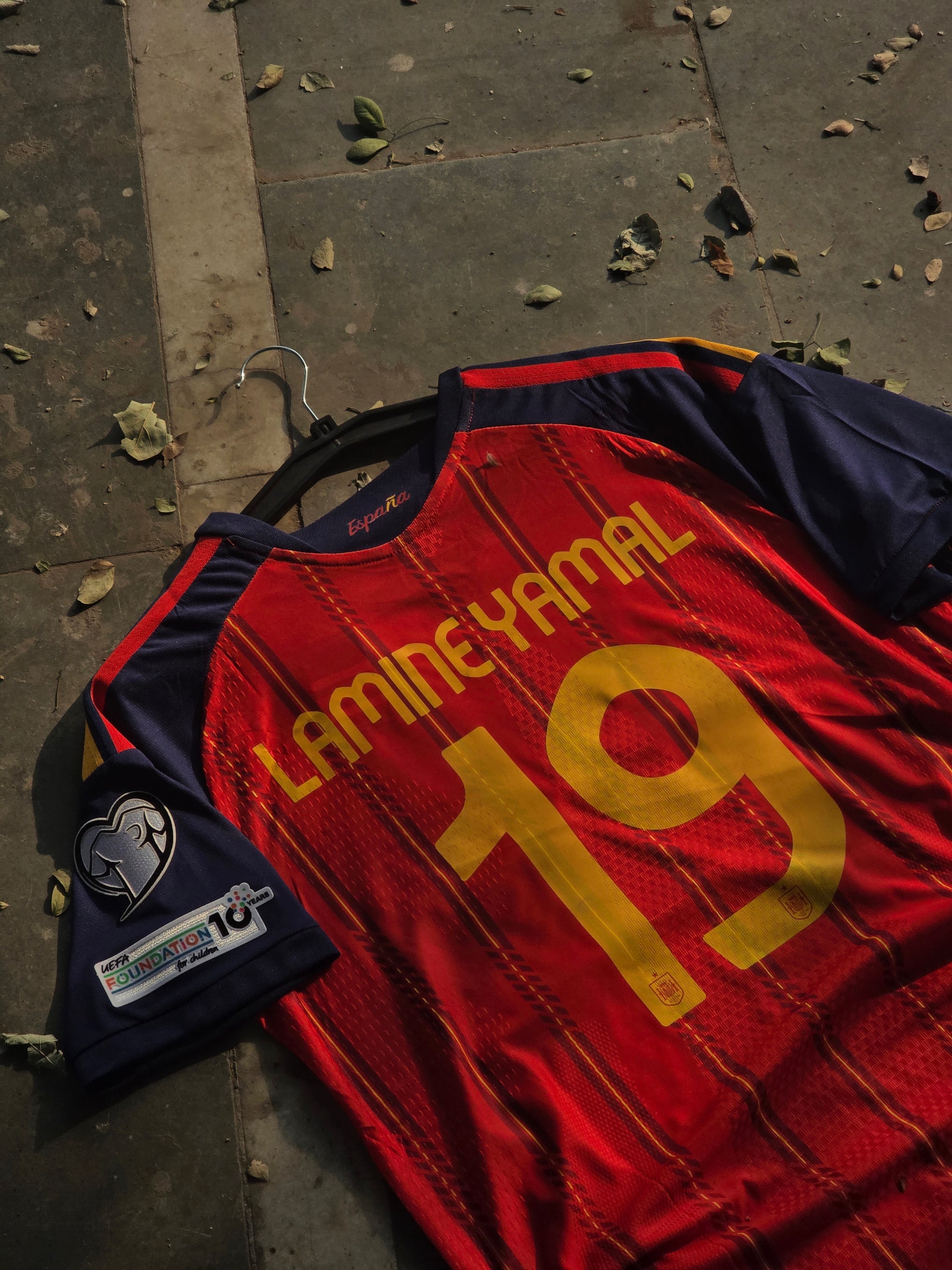 Lamine Yamal 19 Spain 2026 Home Jersey Player Edition