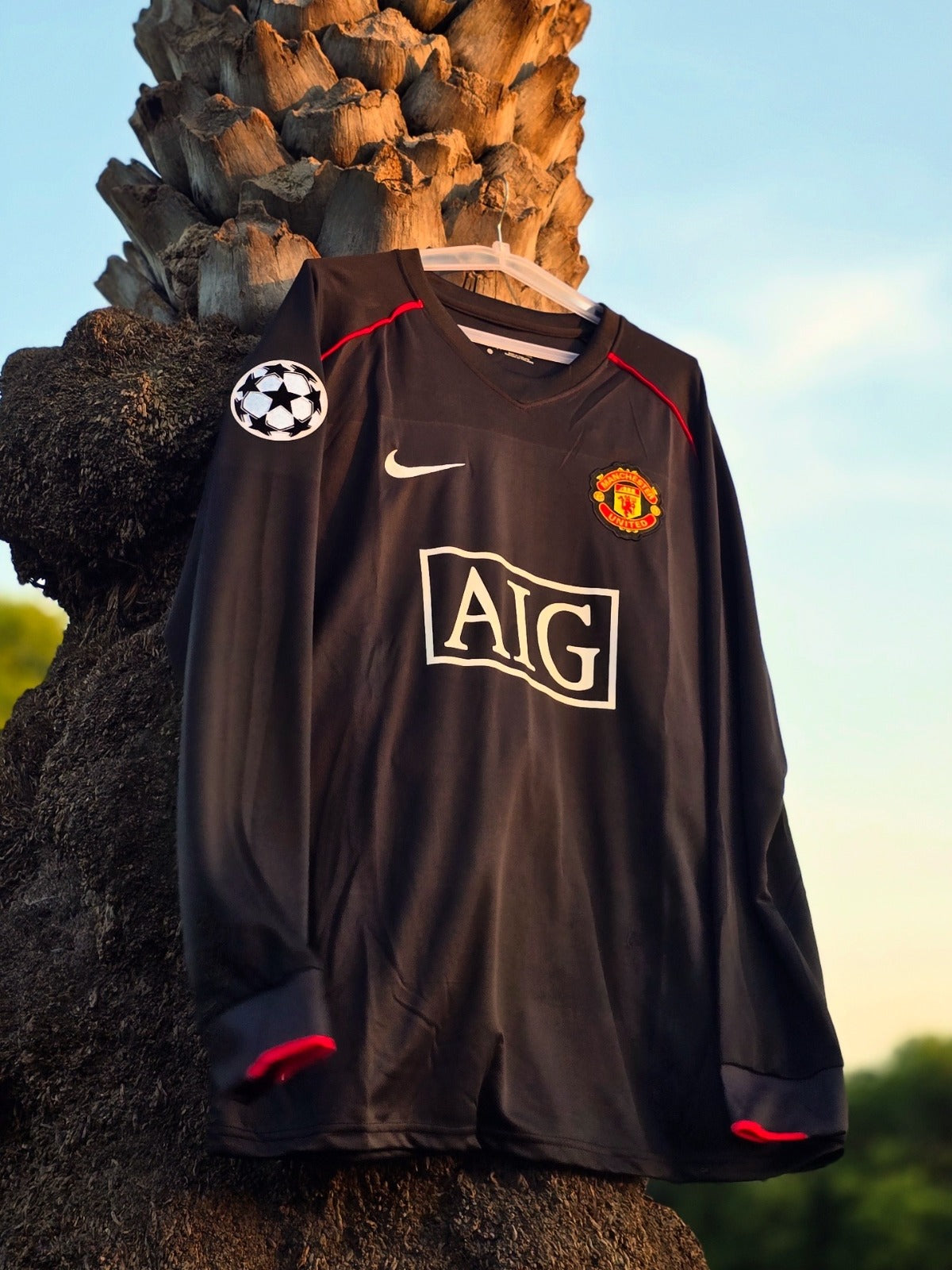 MAN UNITED 2007-08 AWAY (RONALDO) FULL SLEEVE