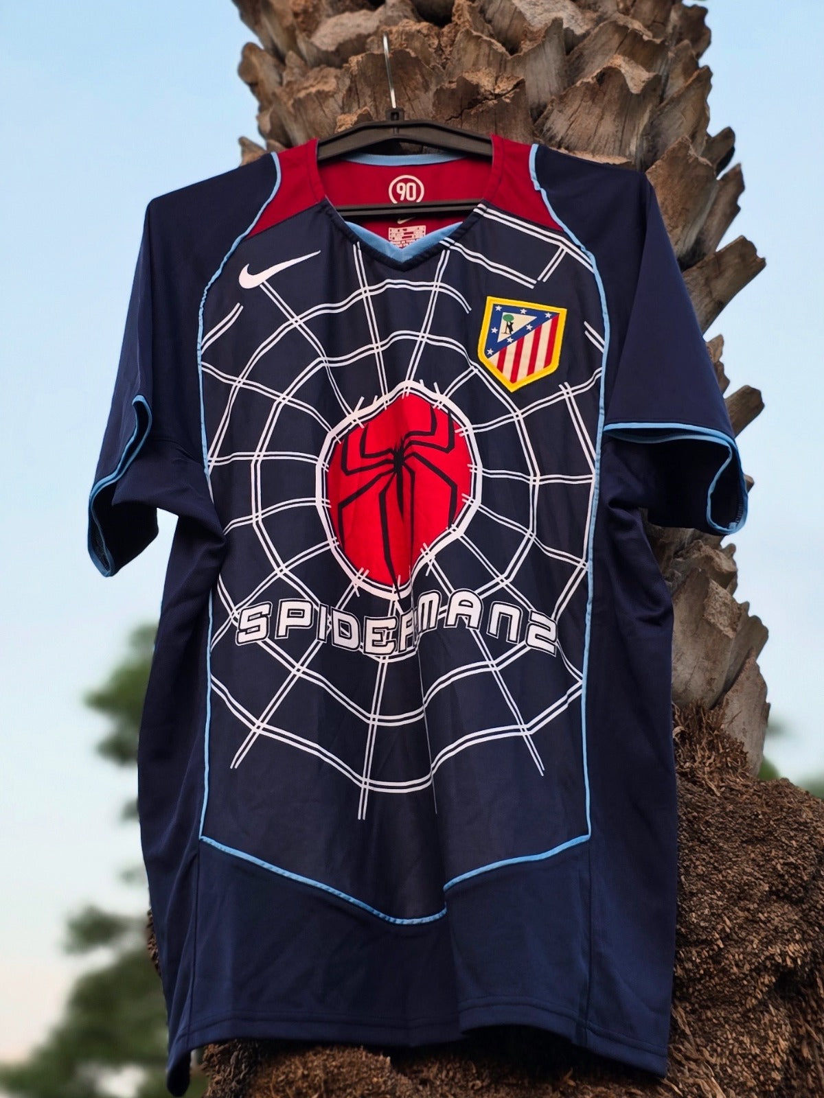 ATLATICO MADRID 2004-05 SPIDERMAN AWAY