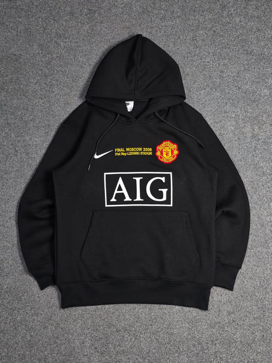MAN UNITED 2008 HOODIE (PLAIN) AWAY