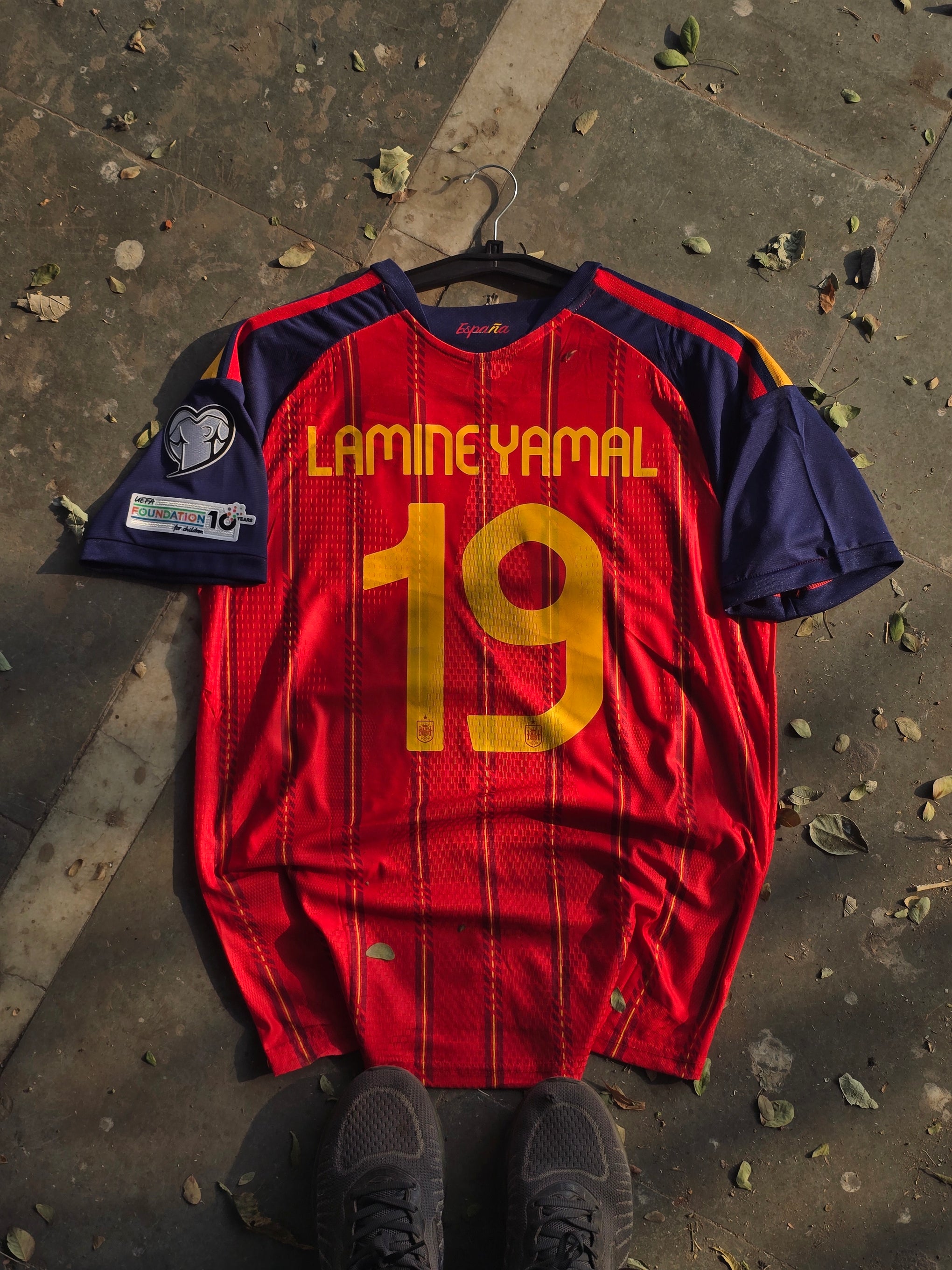 Lamine Yamal 19 Spain 2026 Home Jersey Player Edition