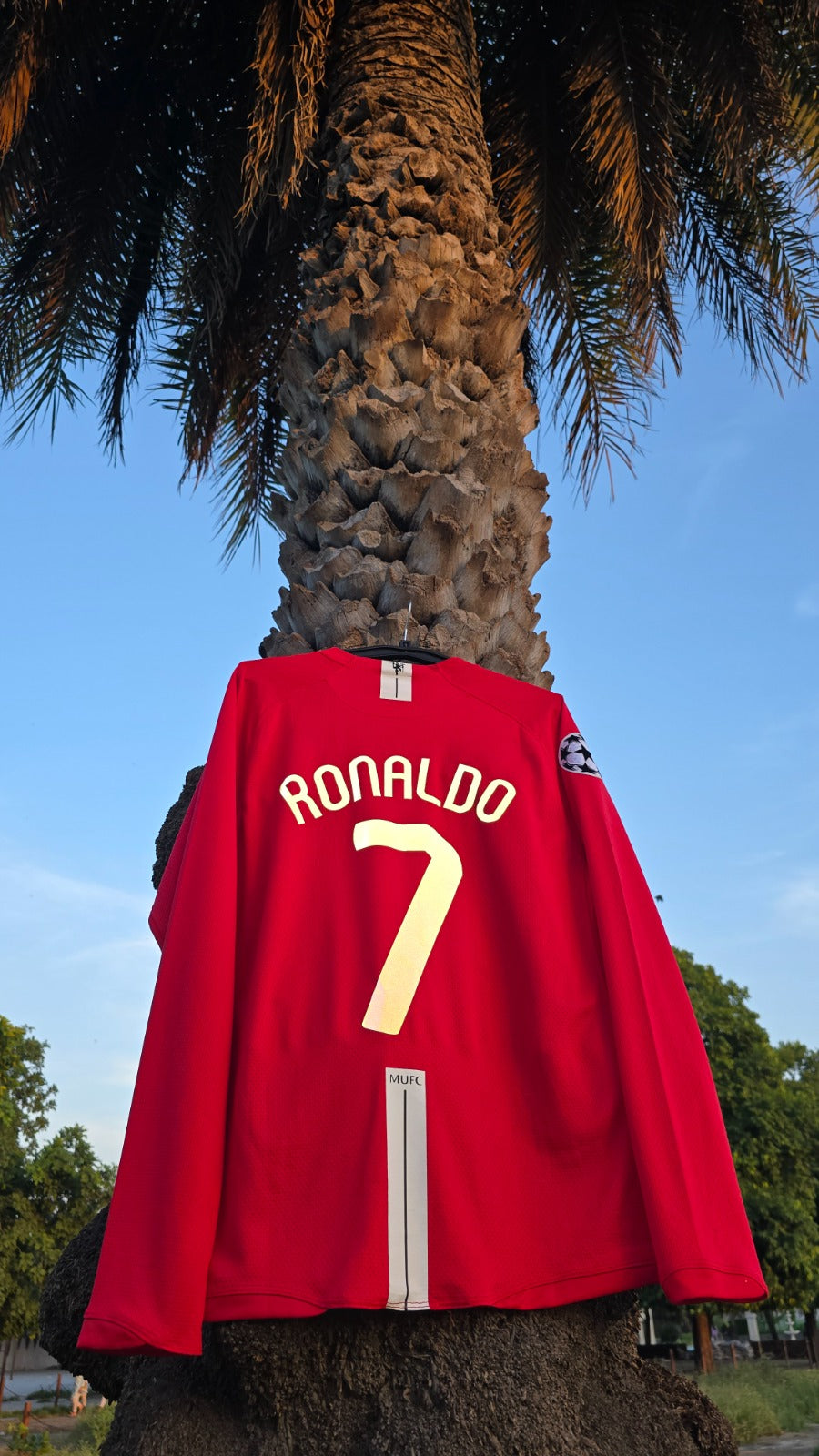 MAN UNITED 2007-08 HOME (RONALDO) FULL SLEEVE
