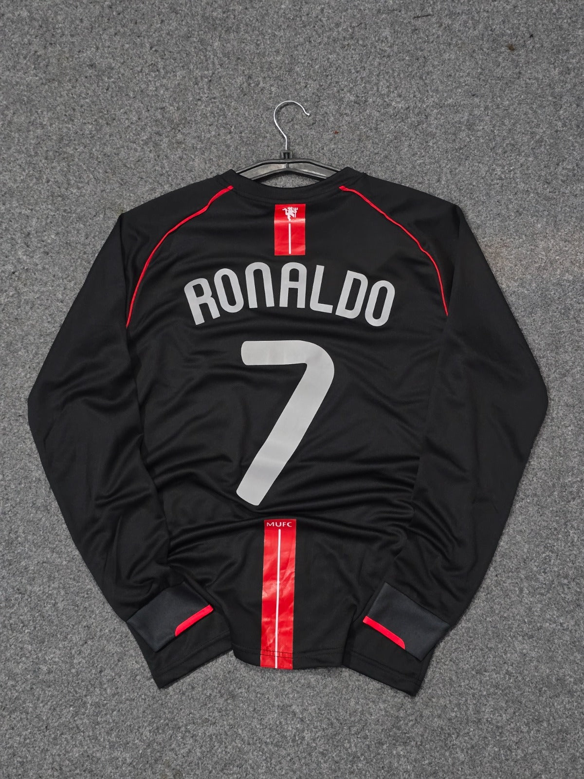 MAN UNITED 2007-08 AWAY (RONALDO) FULL SLEEVE