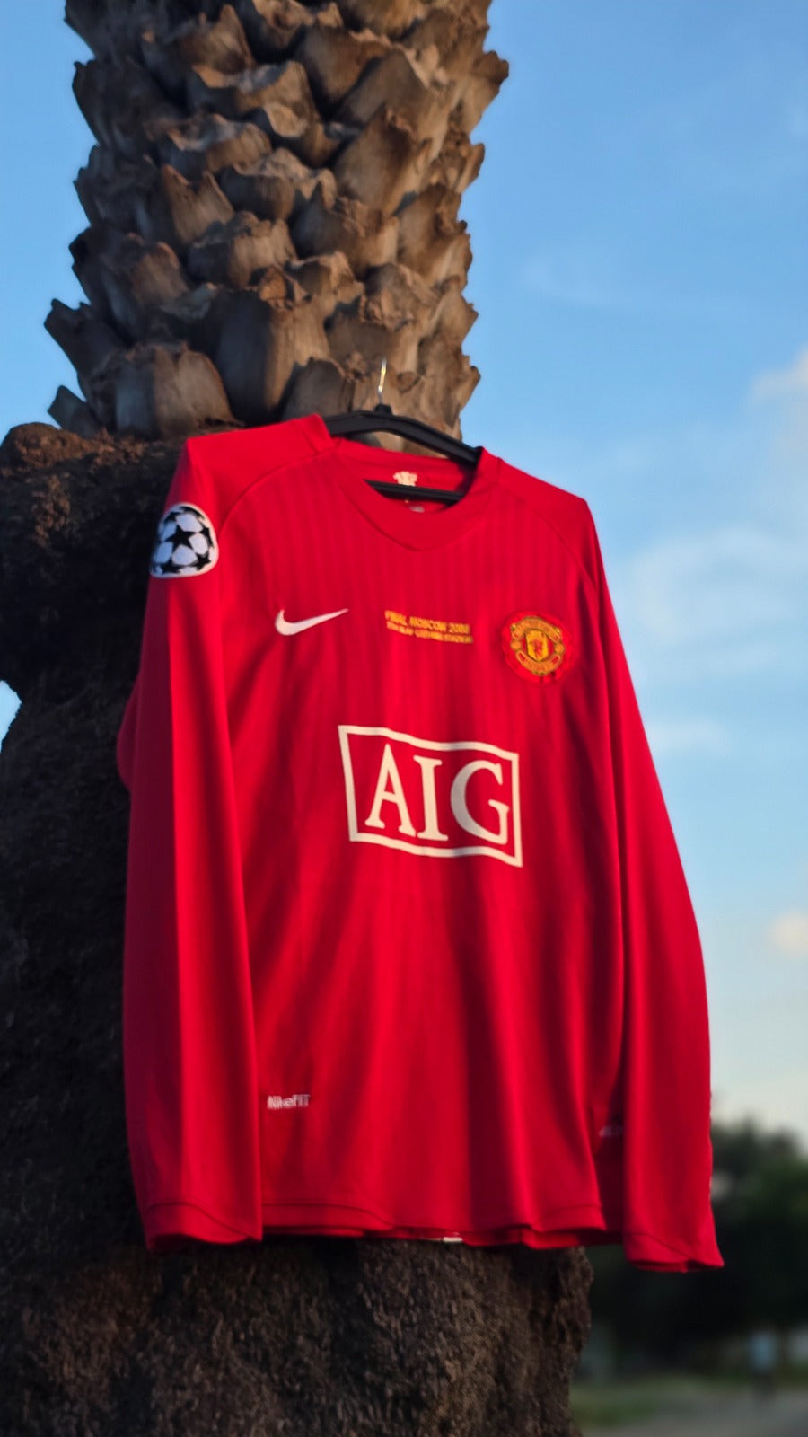 MAN UNITED 2007-08 HOME (RONALDO) FULL SLEEVE