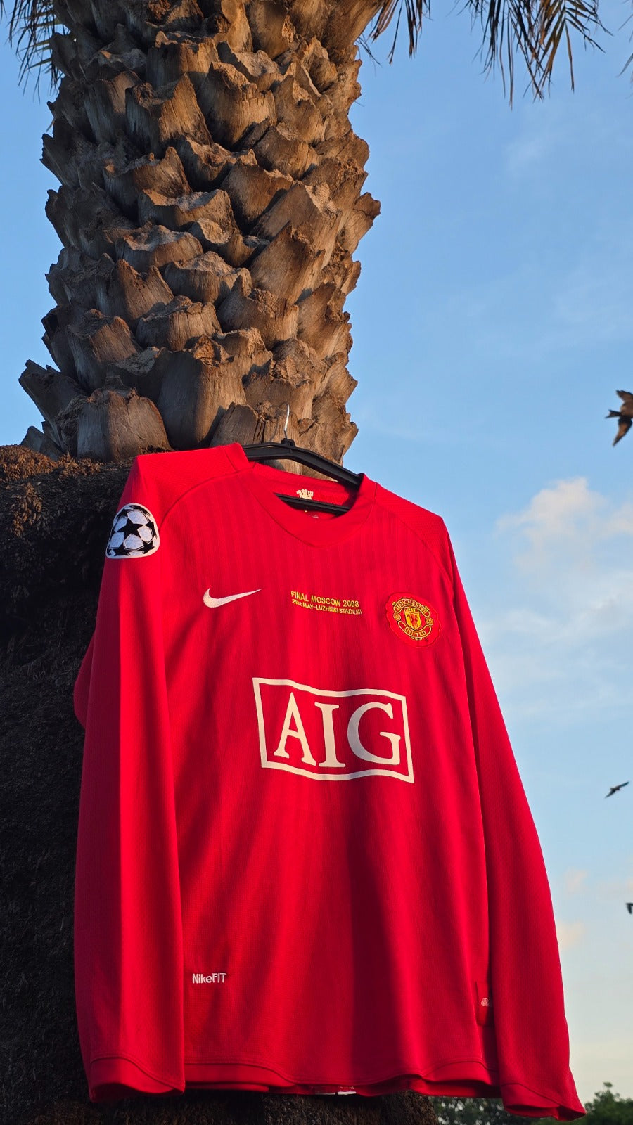 MAN UNITED 2007-08 HOME (RONALDO) FULL SLEEVE