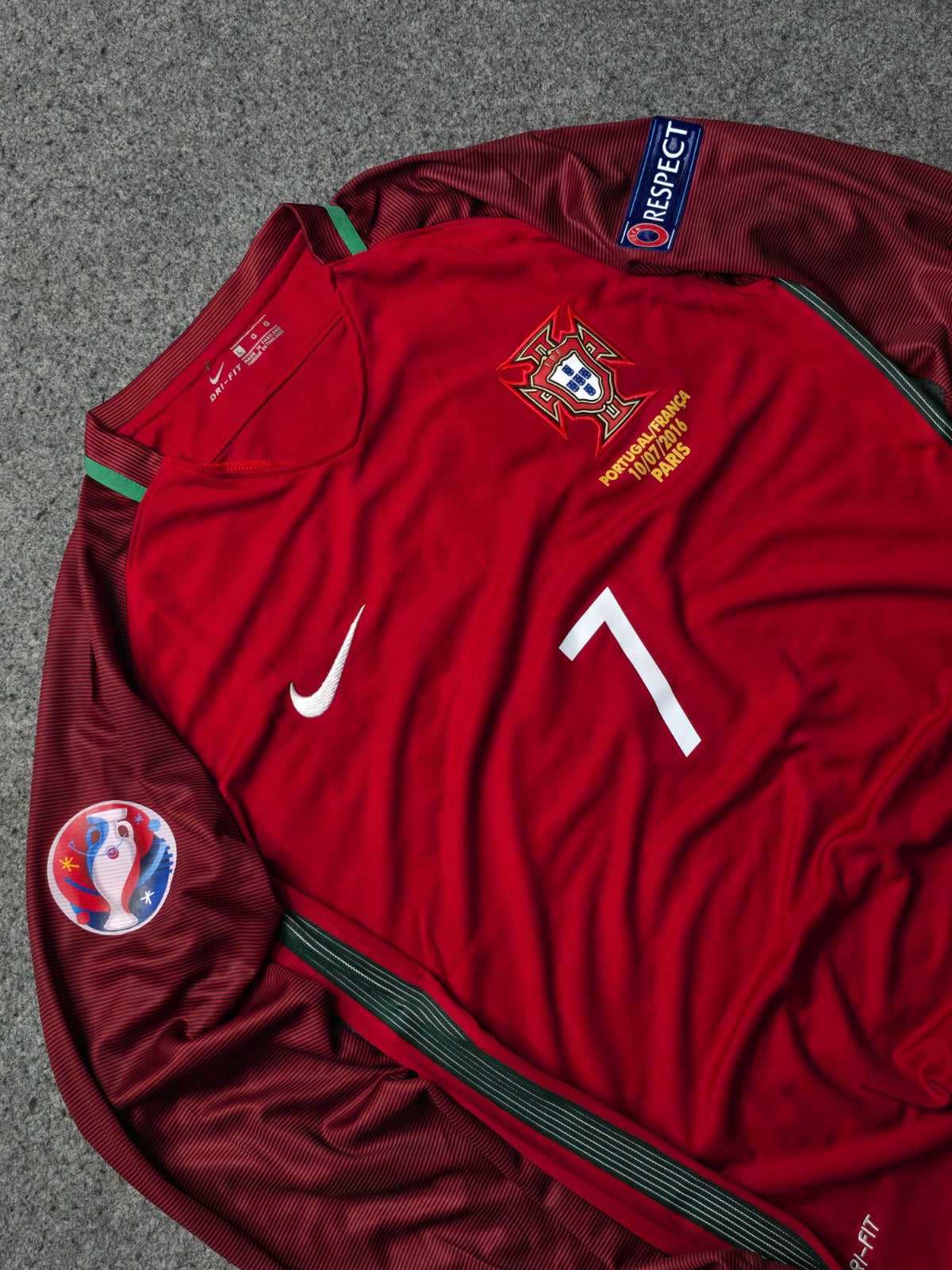 PORTUGAL EURO 2016 HOME (RONALDO)