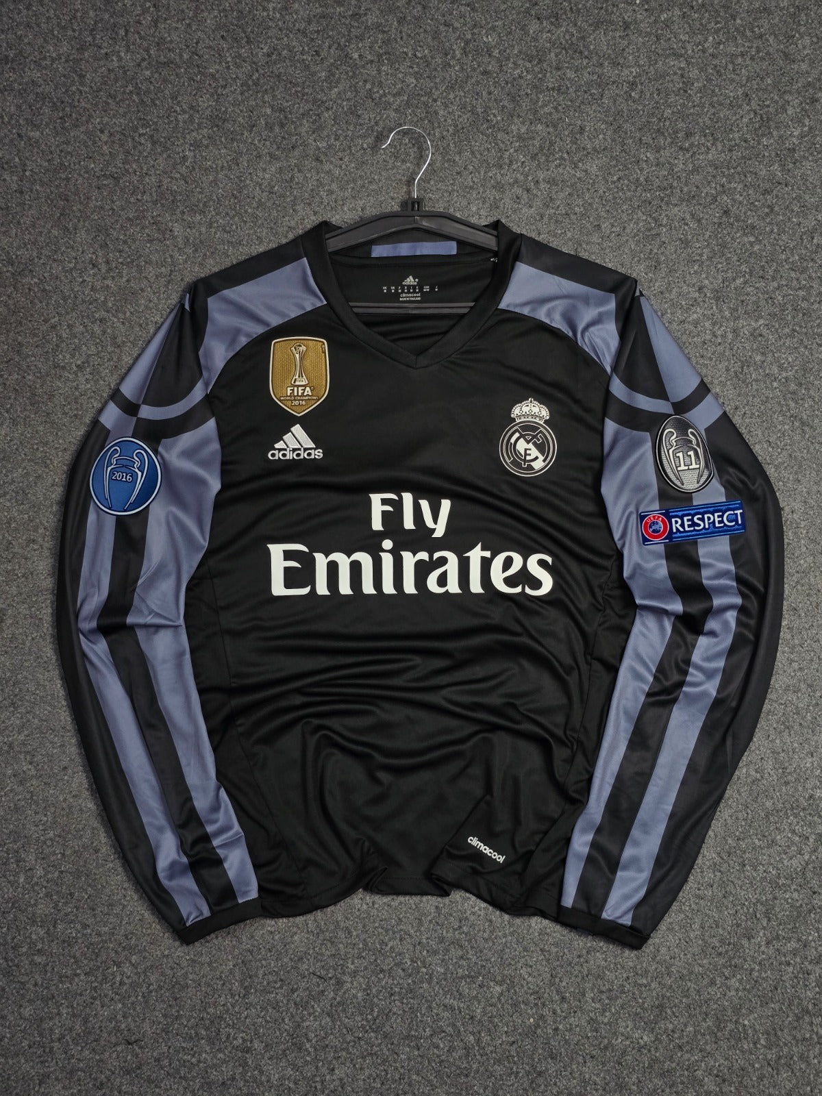 REAL MADRID 2016-17 THIRD FULL SLEEVE (RONALDO 7)
