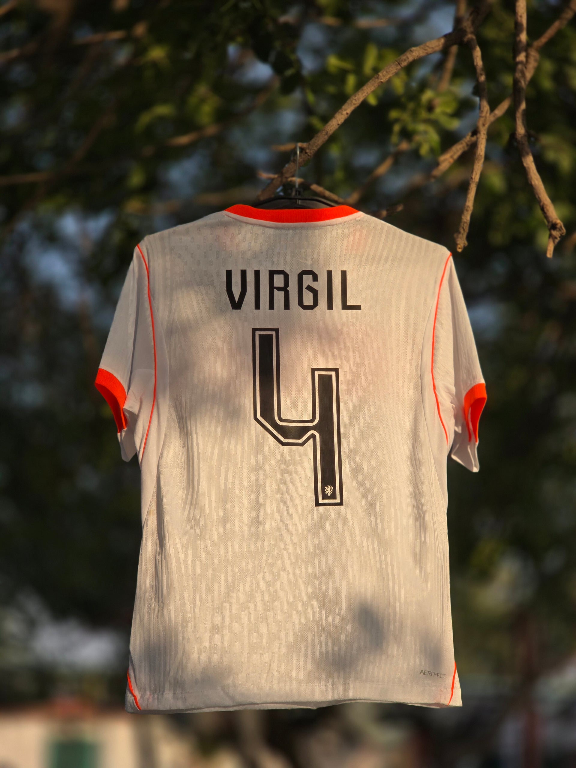 Netherlands Virgil van Dijk Away Jersey 2026 Player Edition