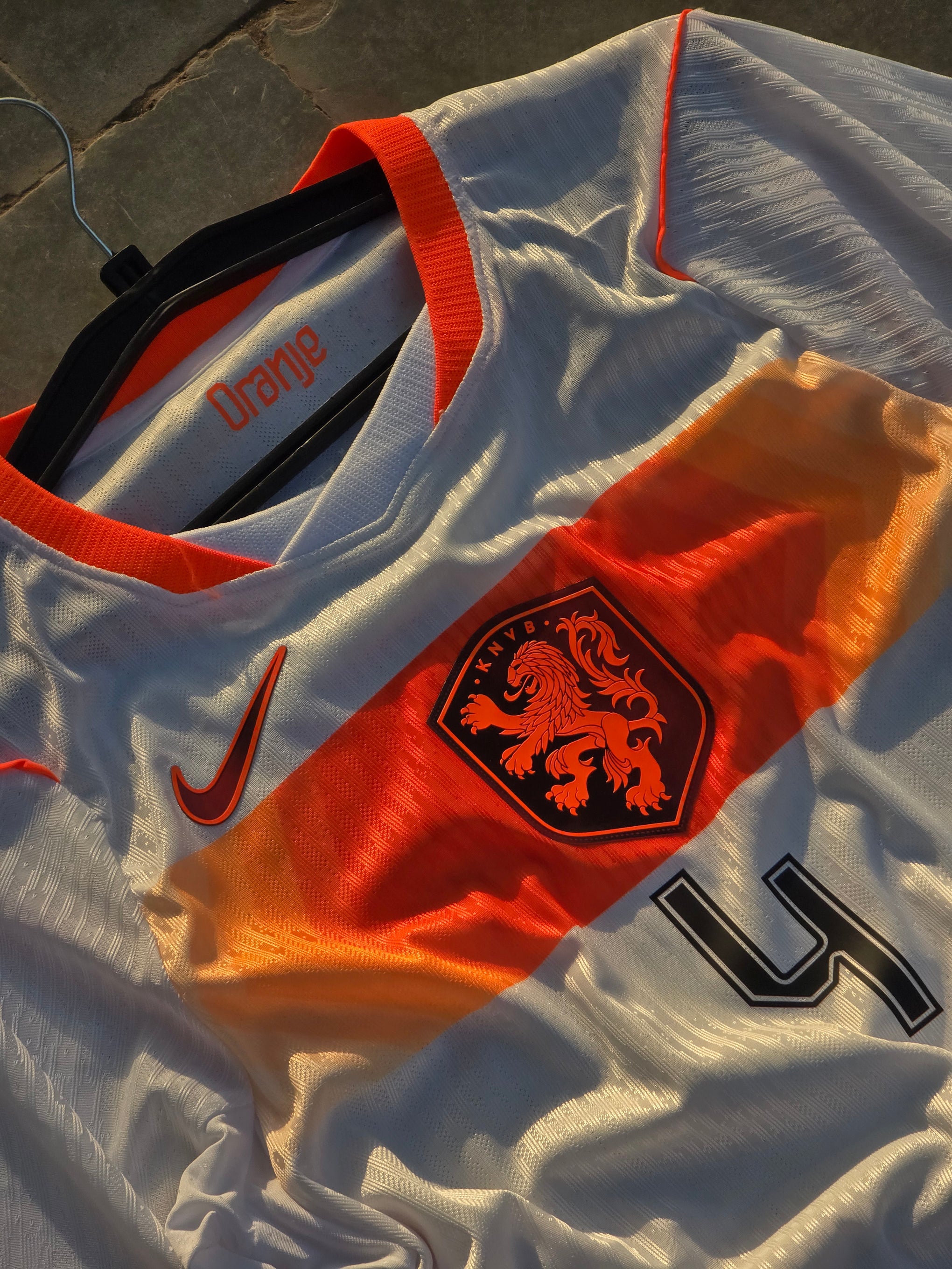 Netherlands Virgil van Dijk Away Jersey 2026 Player Edition