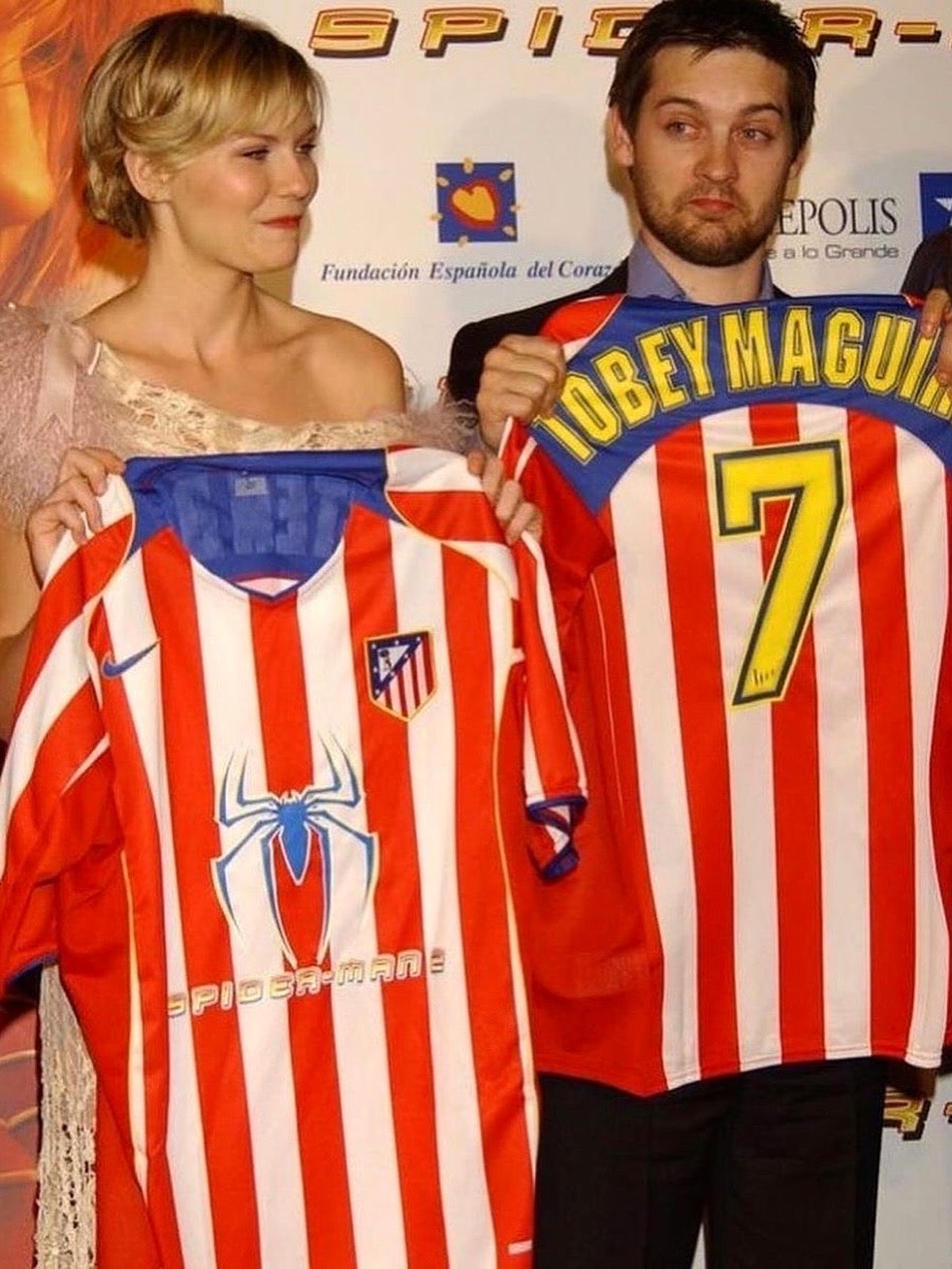 ATLATICO MADRID 2004-05 SPIDERMAN HOME