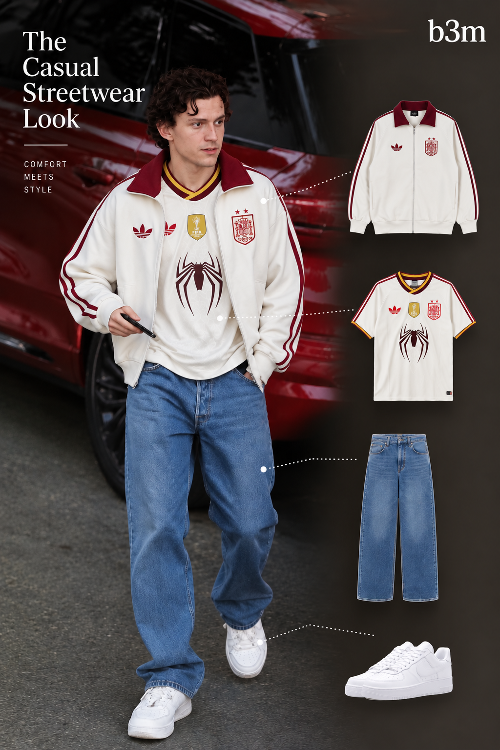 SPAIN AWAY SPIDY ZIPPER ( LIMITED EDITION)