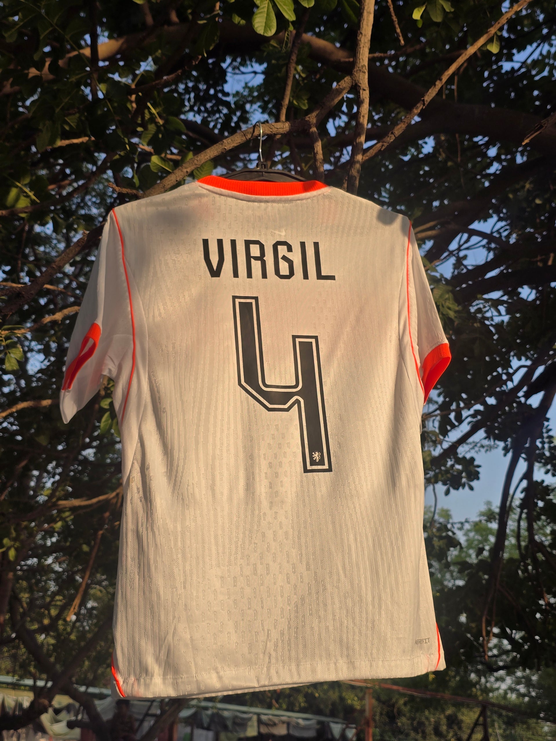 Netherlands Virgil van Dijk Away Jersey 2026 Player Edition