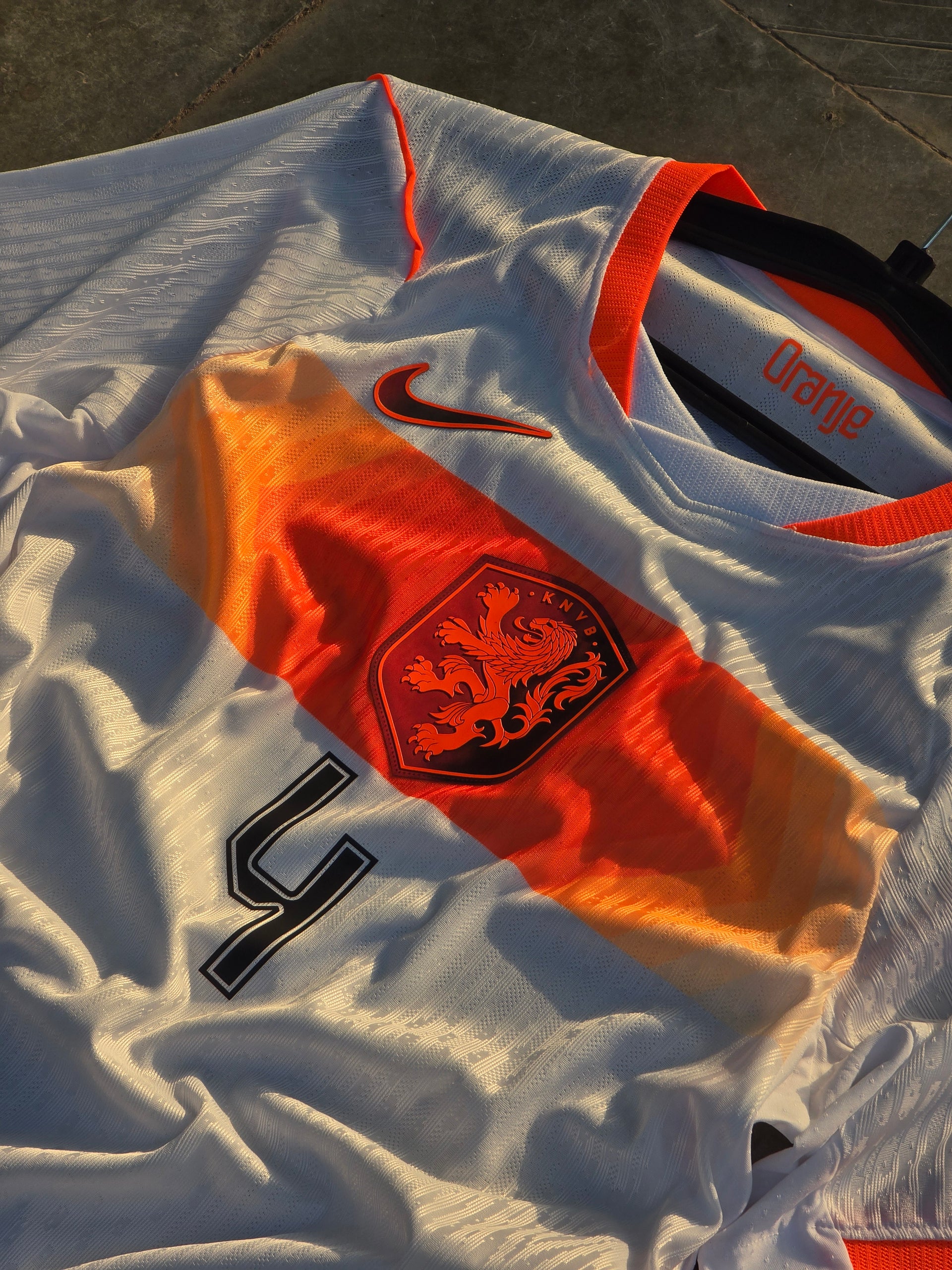 Netherlands Virgil van Dijk Away Jersey 2026 Player Edition