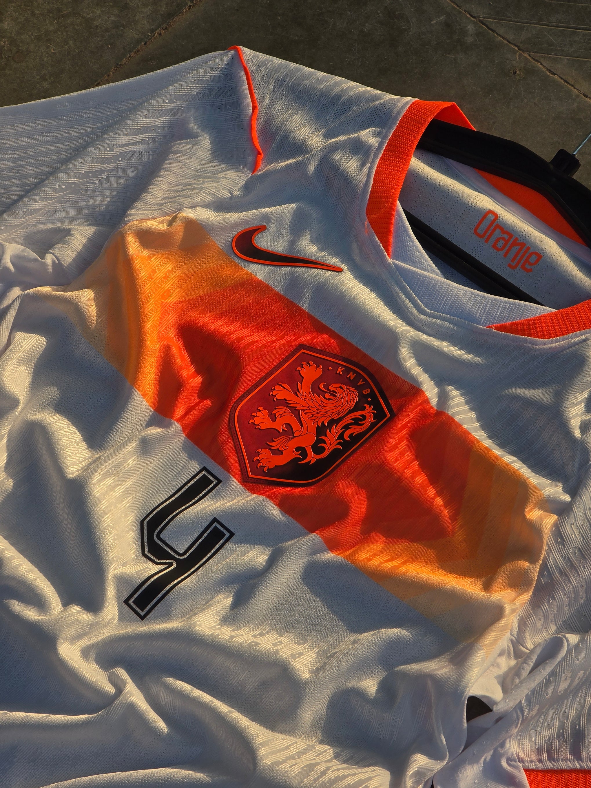Netherlands Virgil van Dijk Away Jersey 2026 Player Edition