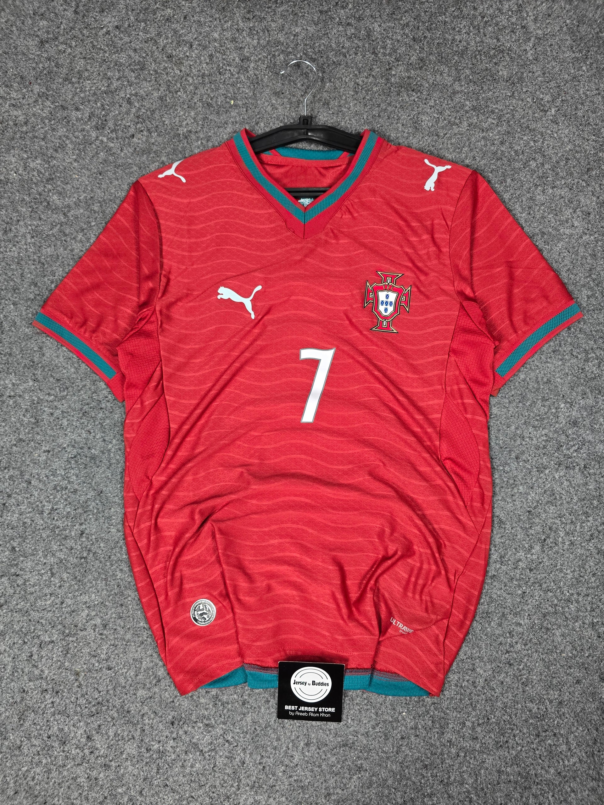 Ronaldo 7 Portugal 2026 Home Jersey Player Edition