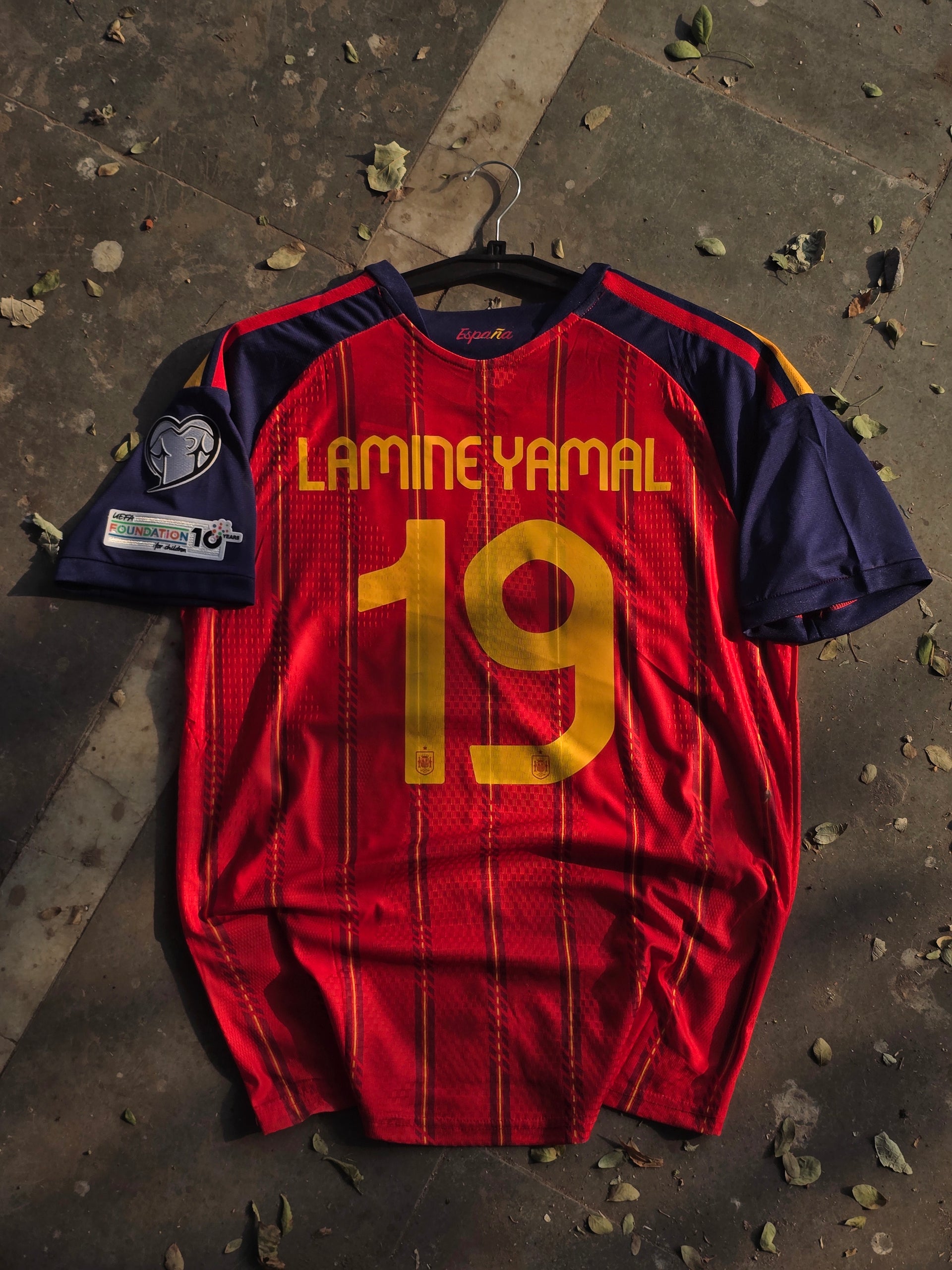 Lamine Yamal 19 Spain 2026 Home Jersey Player Edition