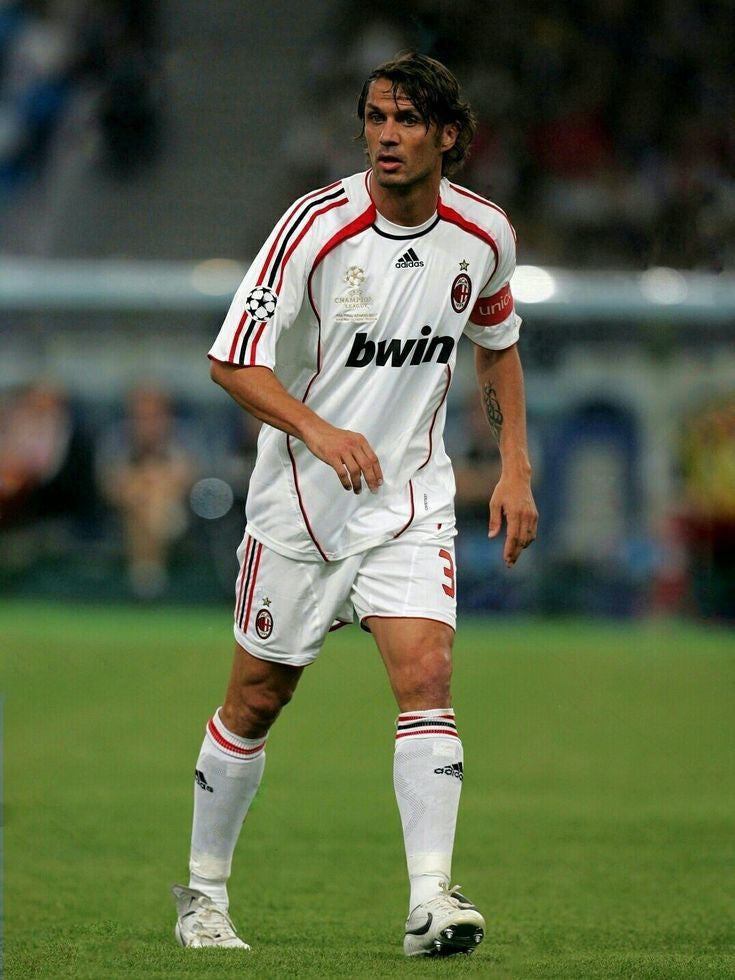 AC MILAN 2006-07 AWAY (MALDINI) HALF SLEEVE