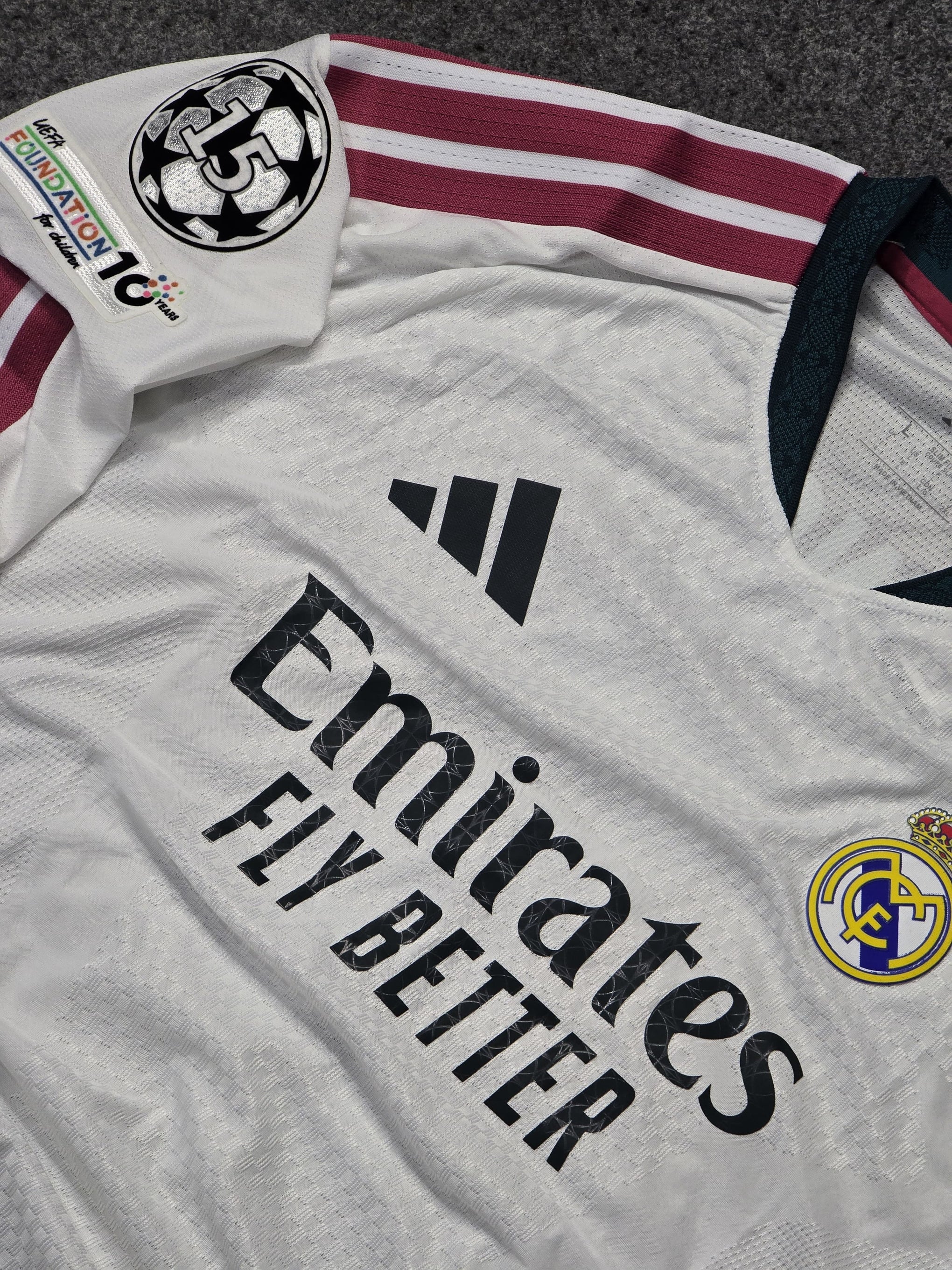 REAL MADRID 26-27 HOME FULL SLEEVE PLAYER VERSION (BELLINGHAM)